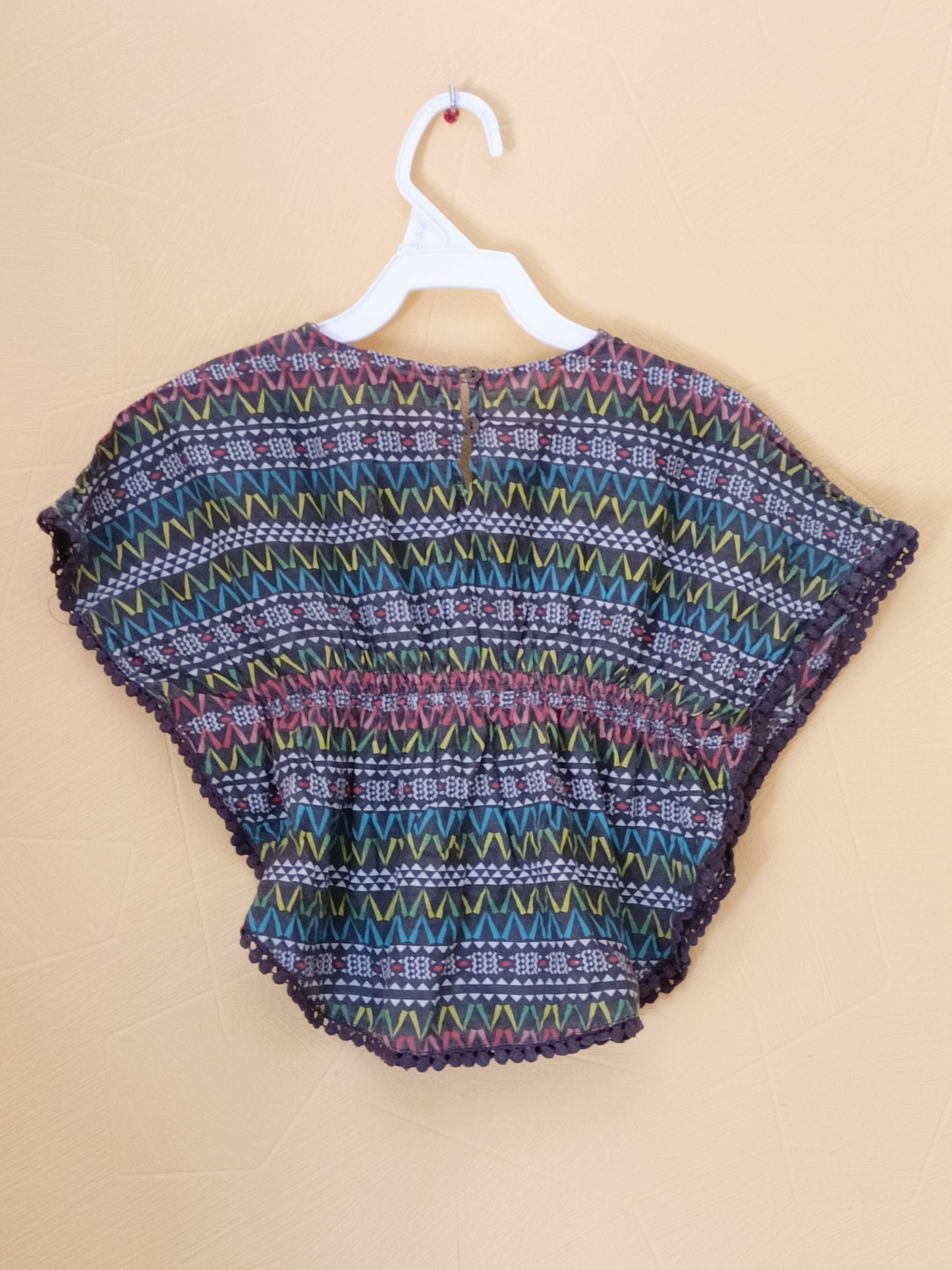 Tunique manches courtes Gémo à motifs Taille 4 Ans