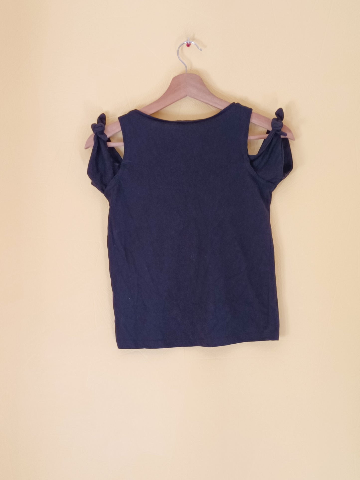 T-shirt Creeks noir avec sequins Taille 10 Ans