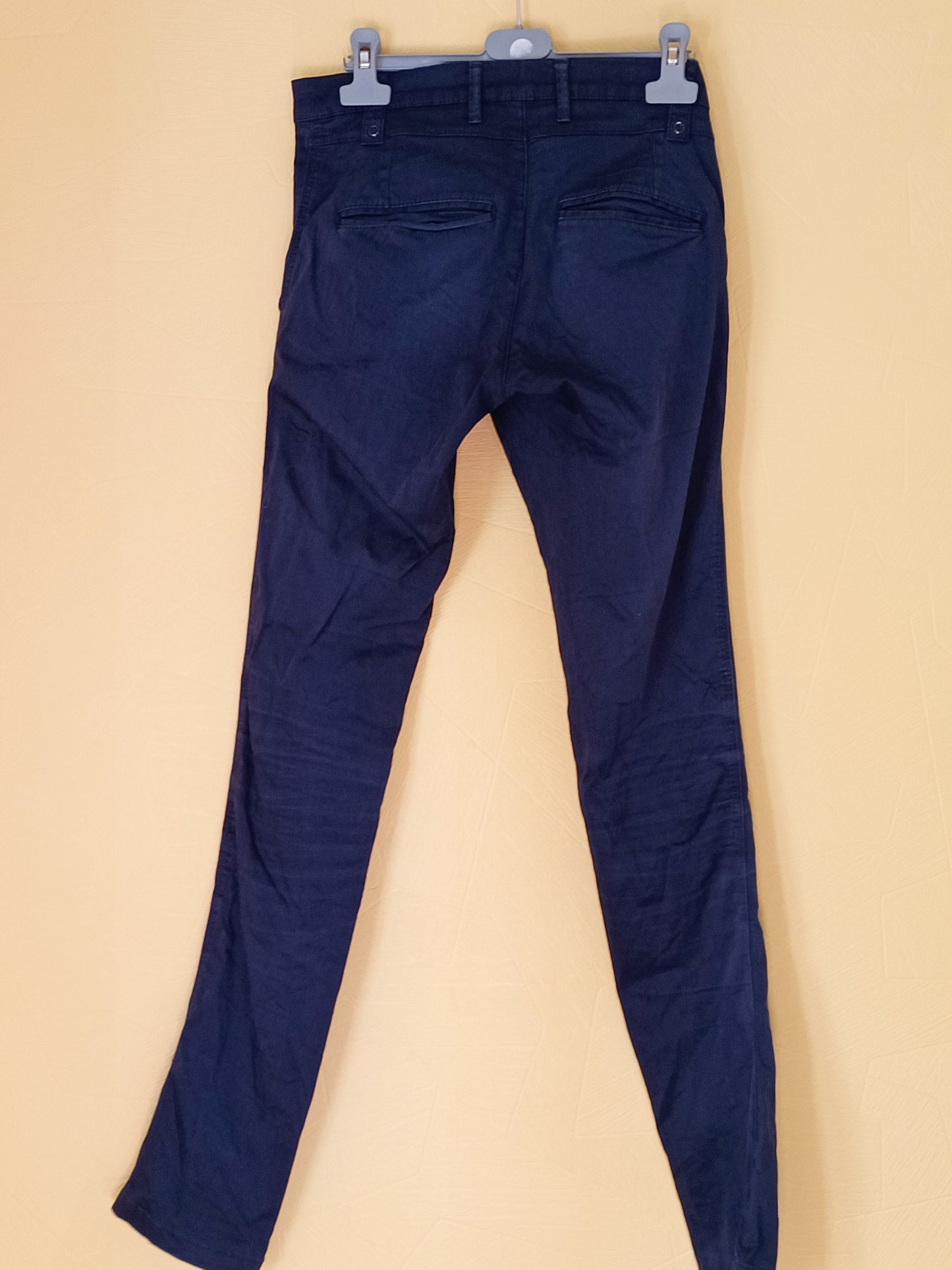 Pantalon Zara Man bleu marine Taille 36