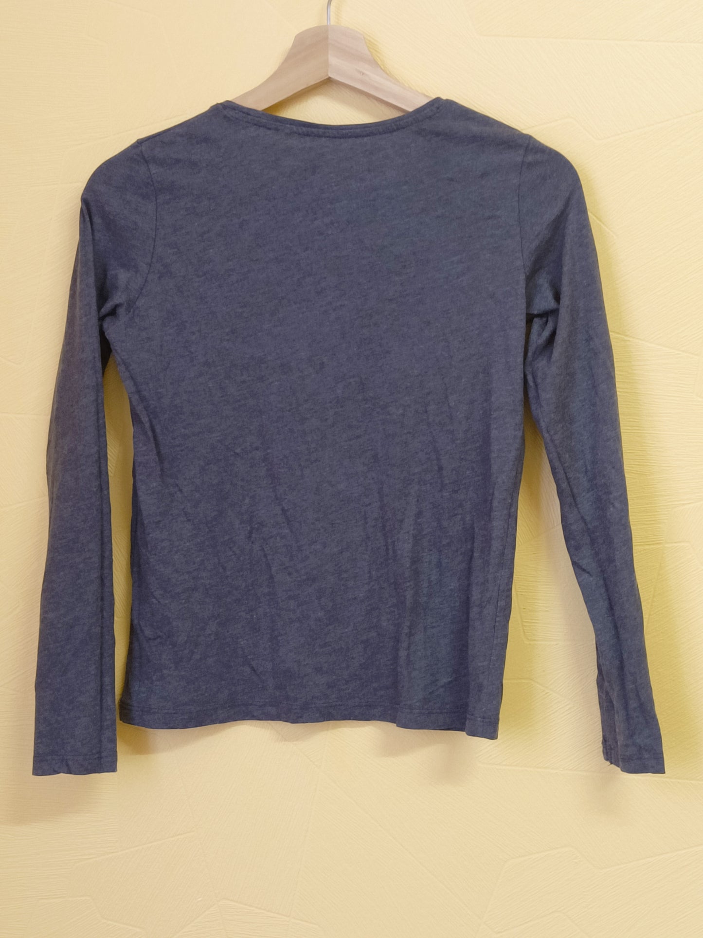 T-shirt manches longues Kiabi gris avec impression Taille 12 Ans