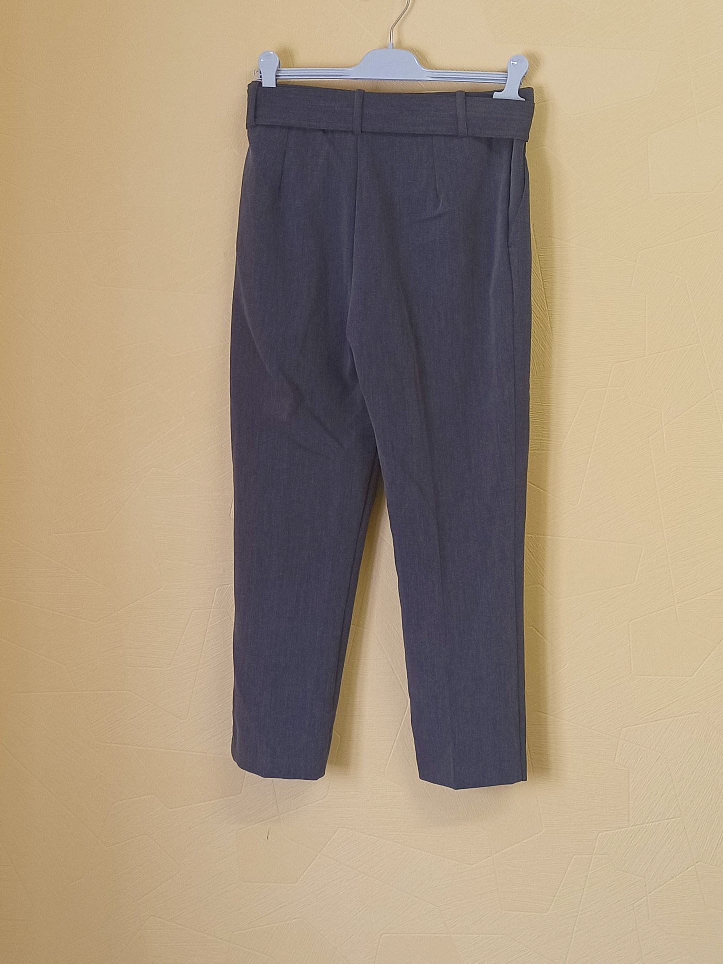 Pantalon Promod gris avec ceinture Taille 38