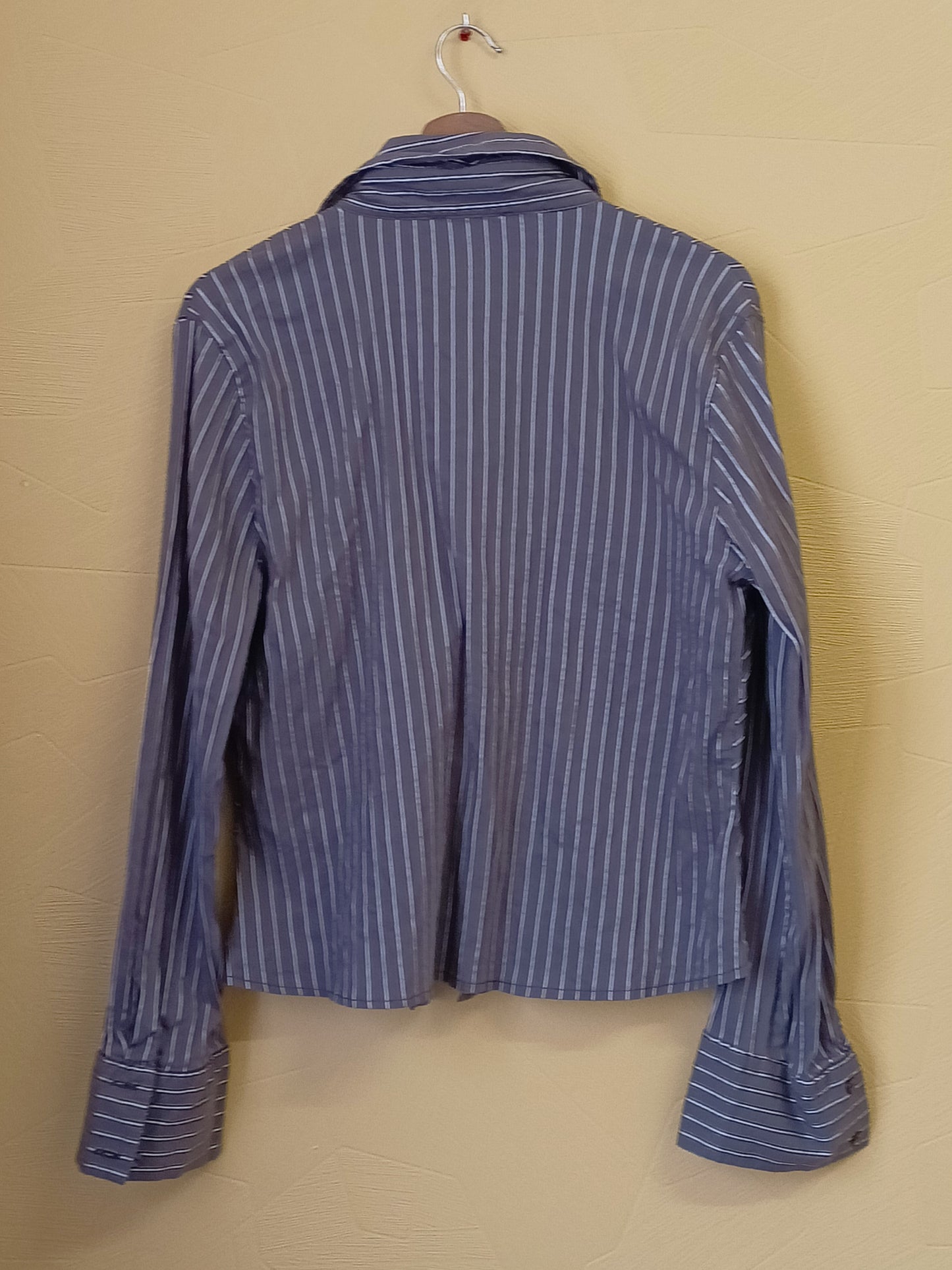 Chemise Miss Lucci taupe rayée Taille 46