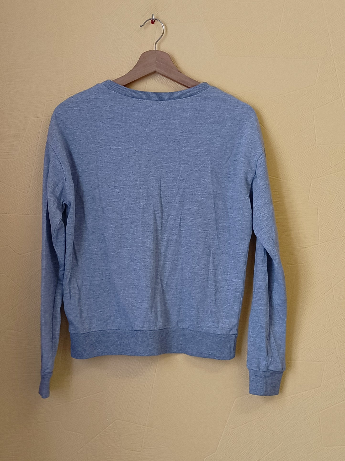 Sweat fin Divided gris avec impression Taille S