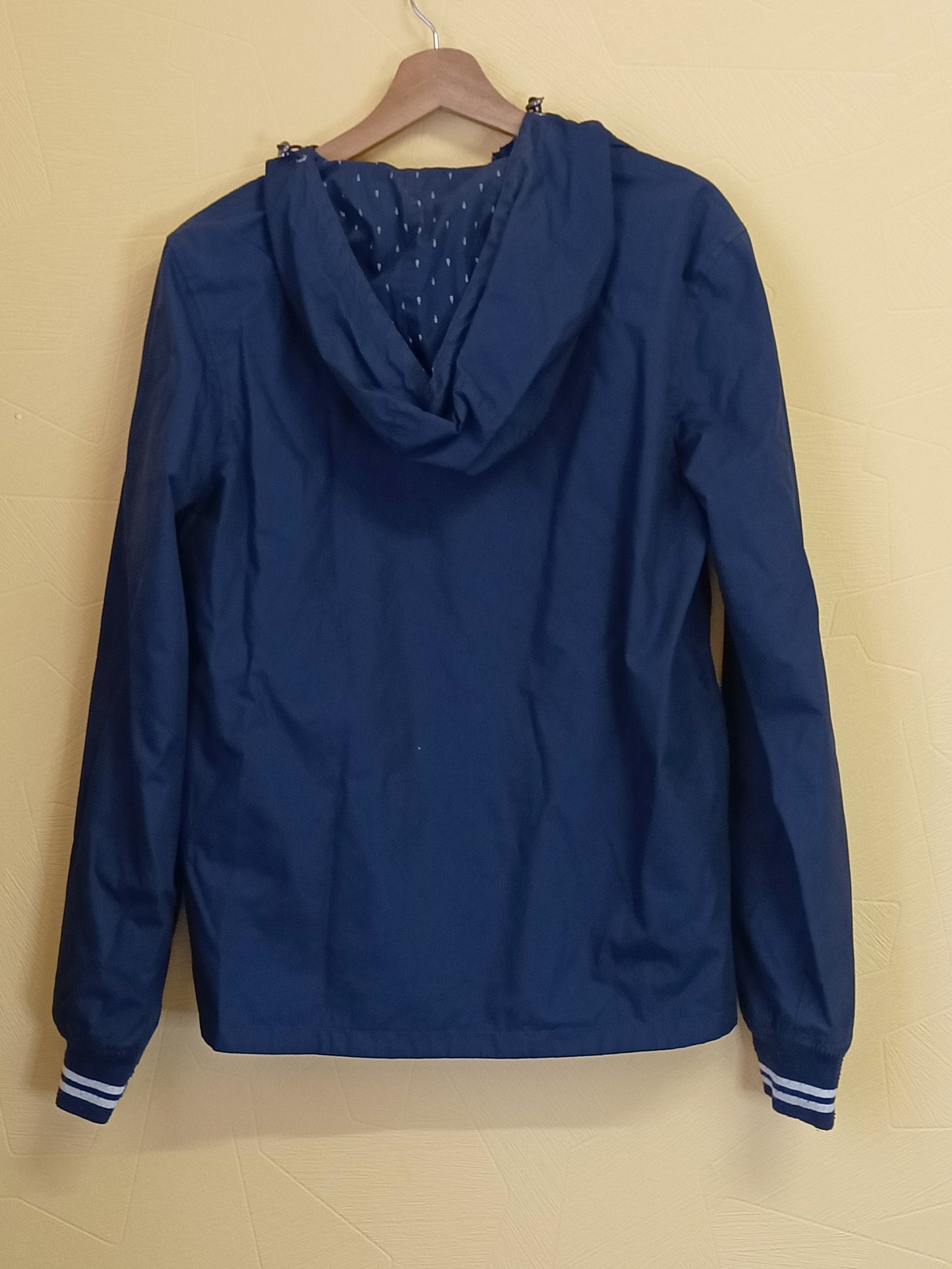 Veste à capuche réversible bleue marine Taille S