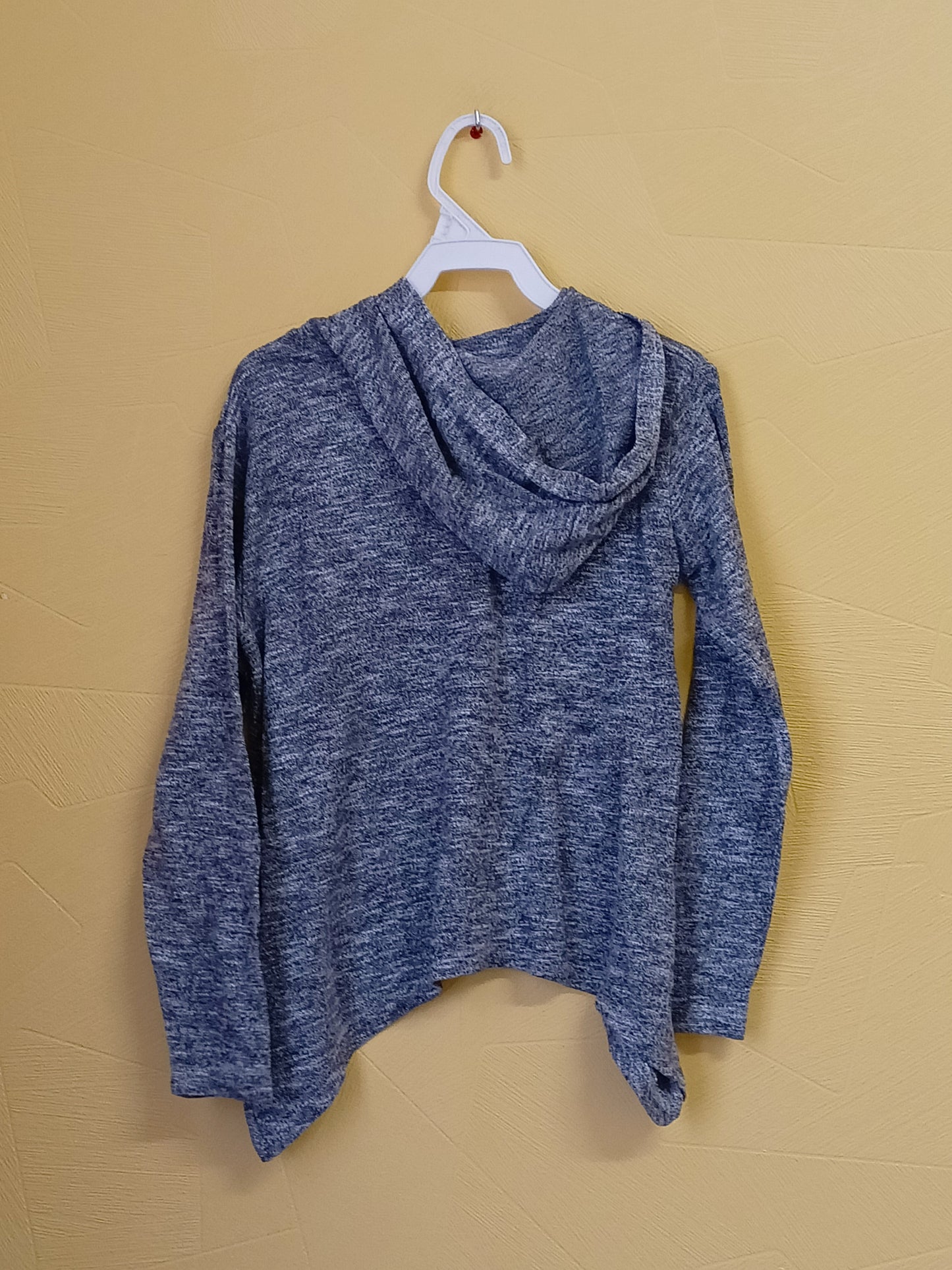 Pull fin à capuche Primark gris chiné Taille 8-9 Ans