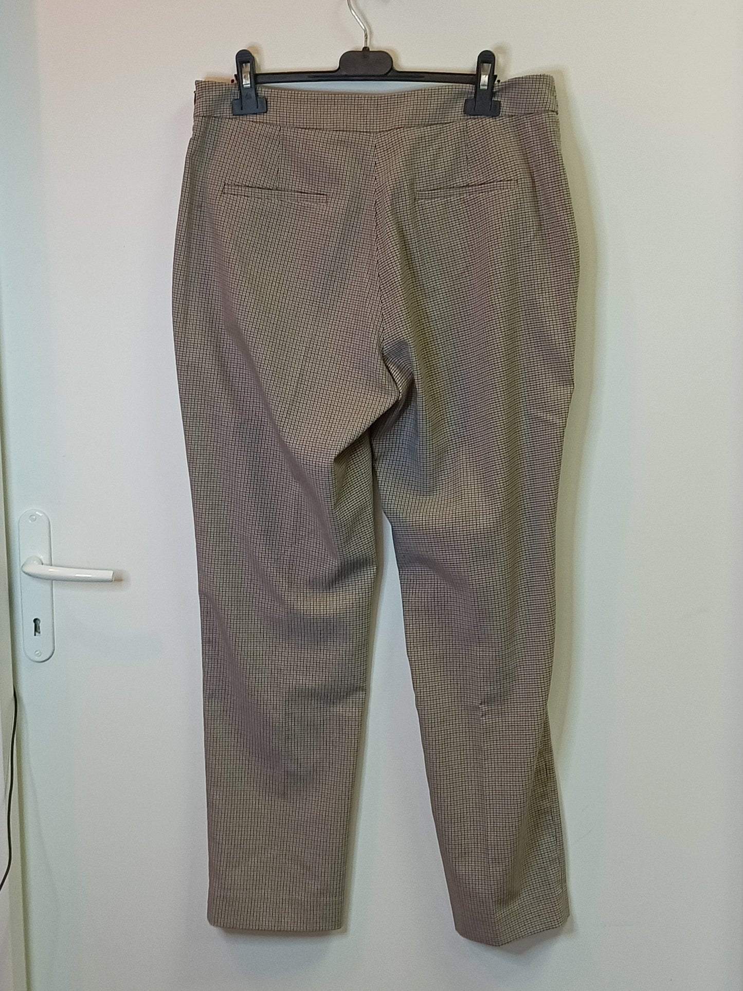 Pantalon Kookaï motifs "pied de de poule" Taille 40