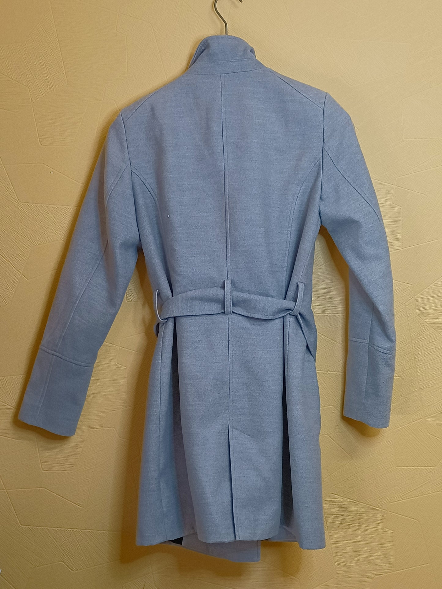 Manteau long avec ceinture Kiabi gris clair Taille 36