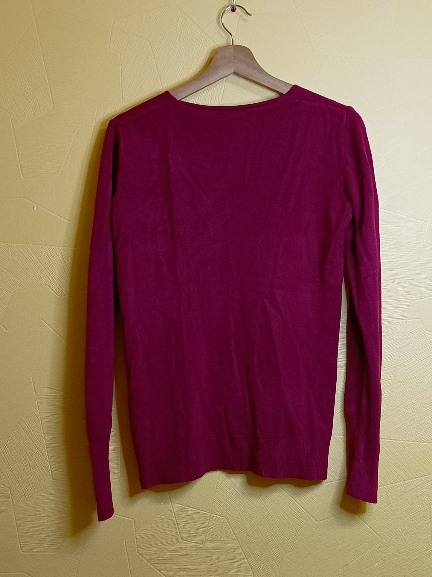 Pull fin Gémo framboise Taille M