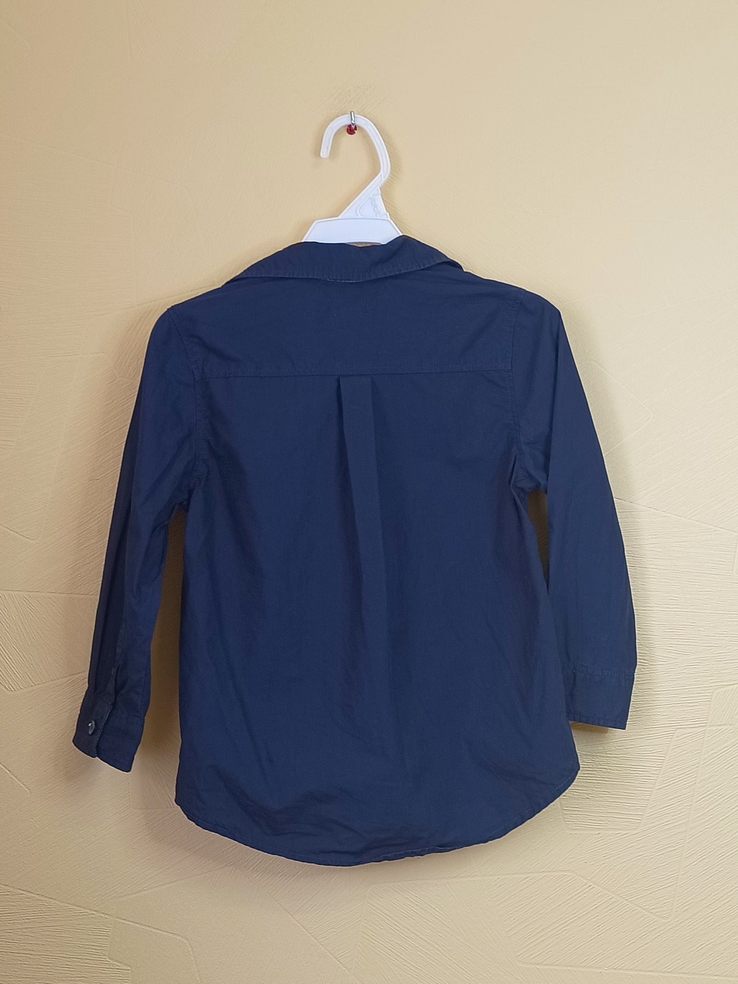 Chemise Kiabi bleue marine Taille 5 Ans