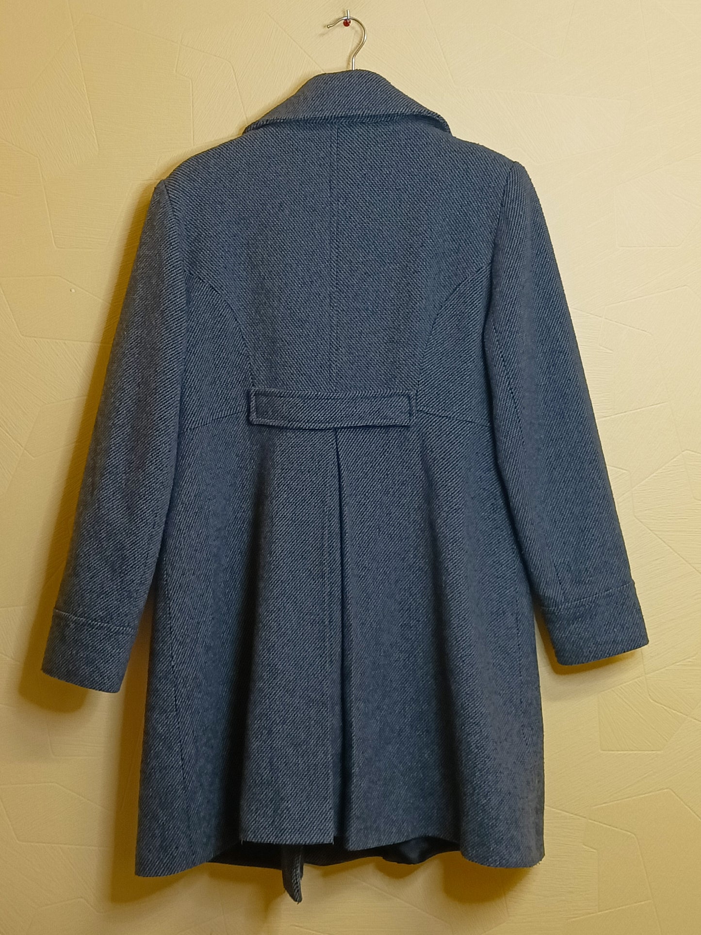 Manteau mi-long Camaïeu gris chiné Taille 44