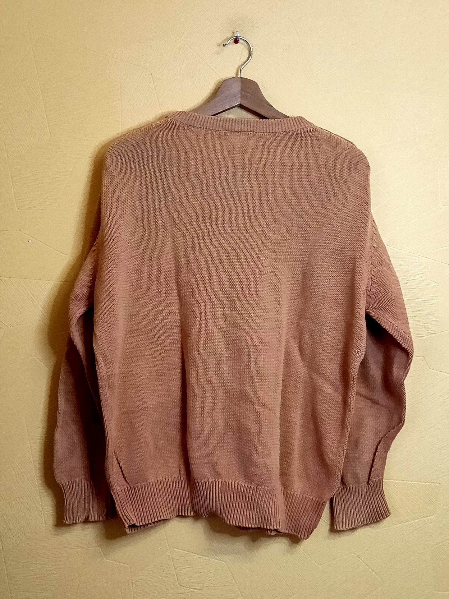 Pull Phildar orange clair Taille M