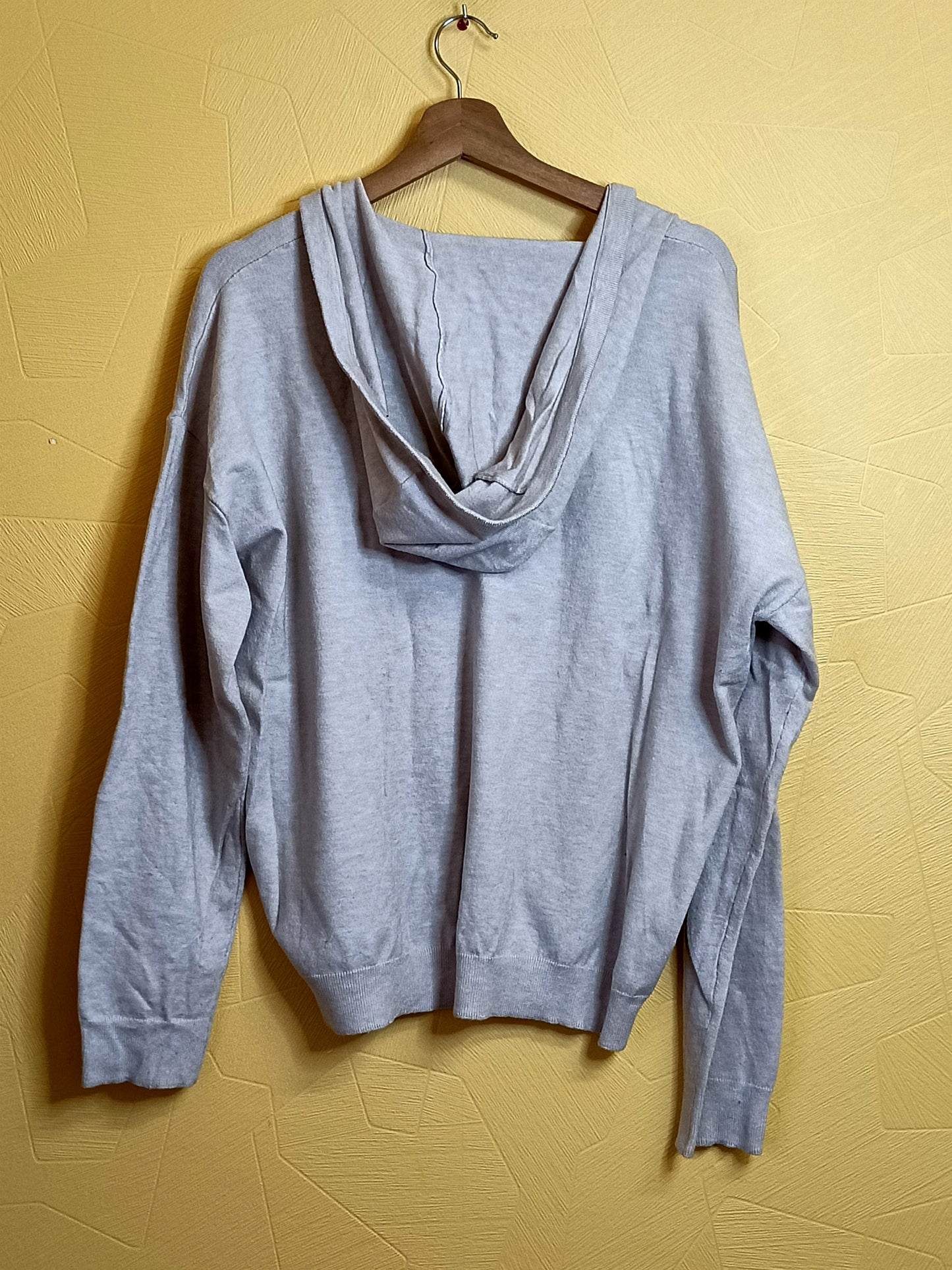 Sweat à capuche Bréal beige avec strass Taille XXL