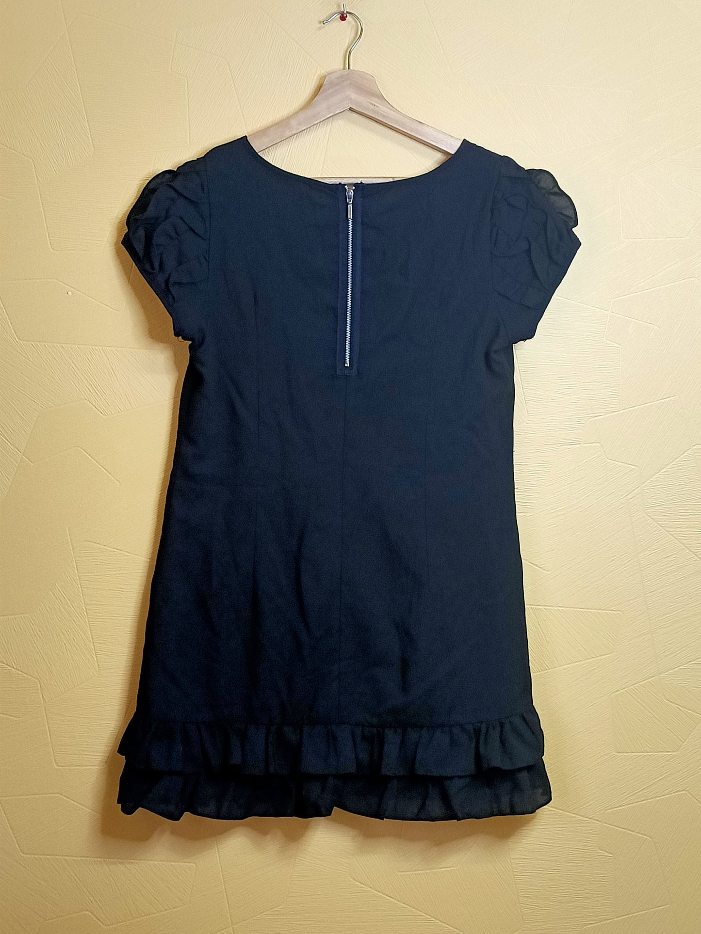 Robe manches courtes Morgan noire Taille S