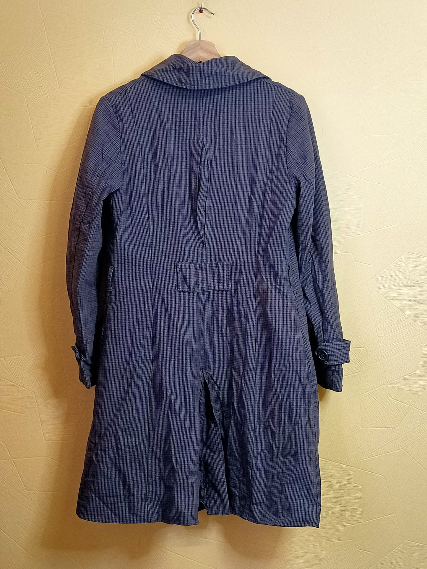 Trench pied de poule marron beige et noir H&M Taille 40