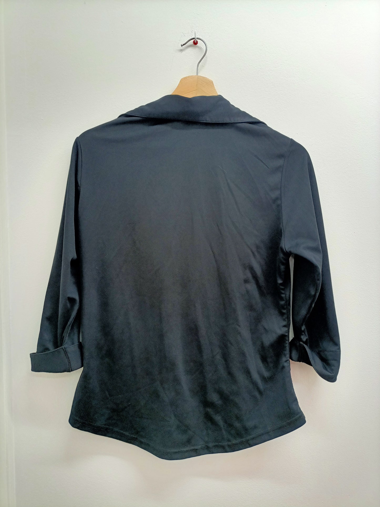 Chemise manches 3/4 Pure et Simple Collection noire Taille S