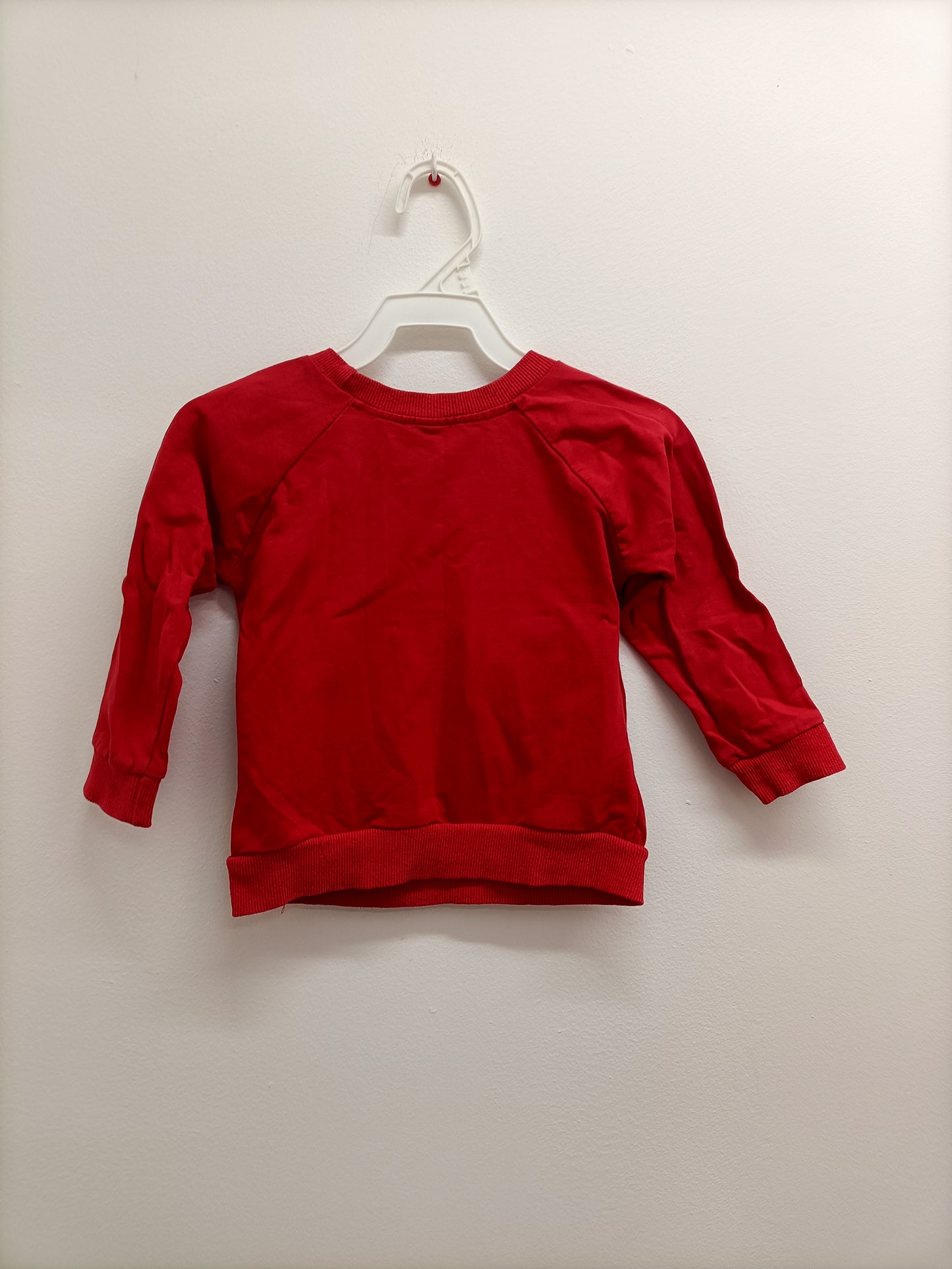 Sweat avec poche Bekken & Strom rouge Taille 5 Ans