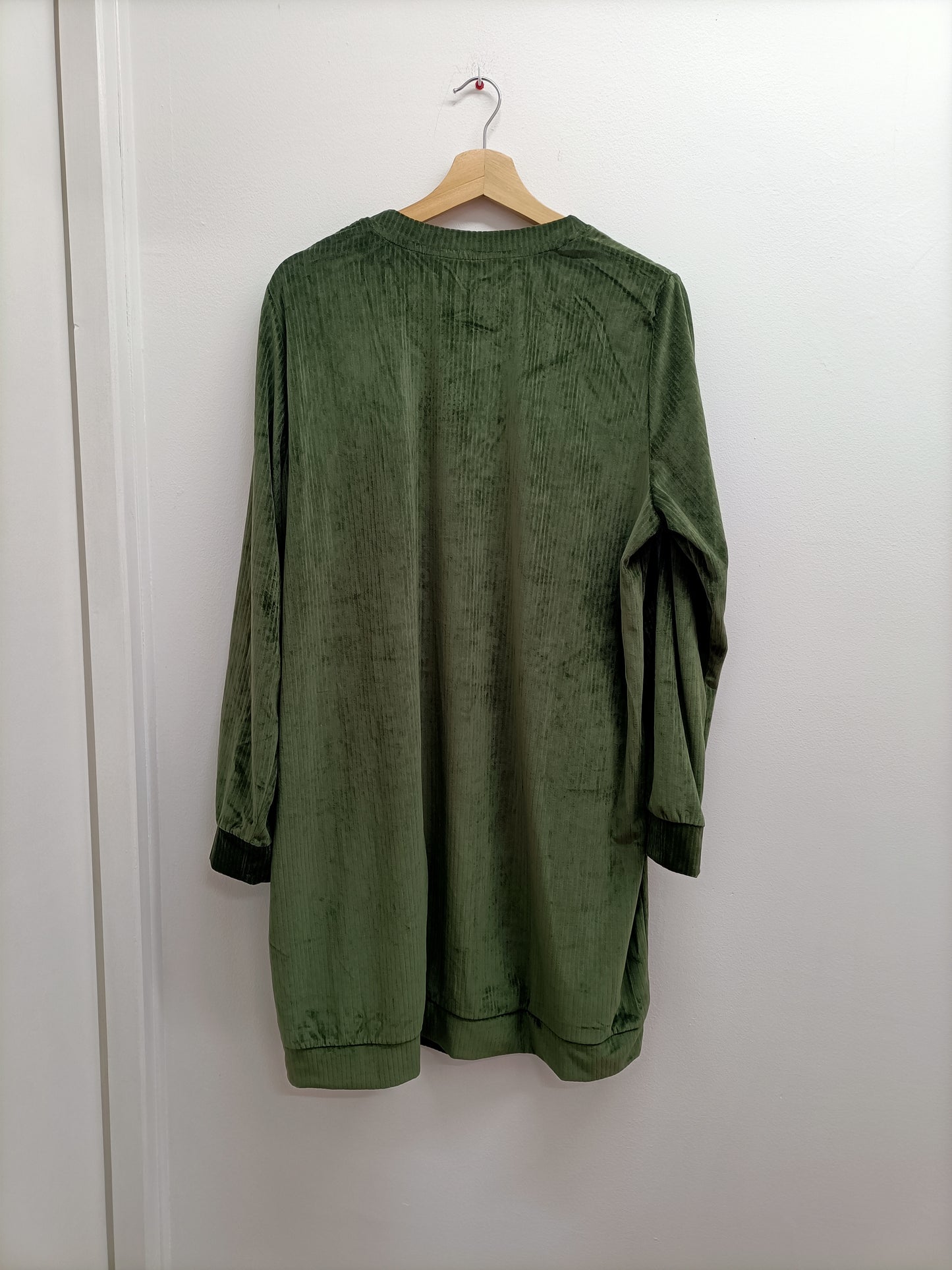 Chemise de nuit manches longues Ulla Popken kaki Taille 48/50