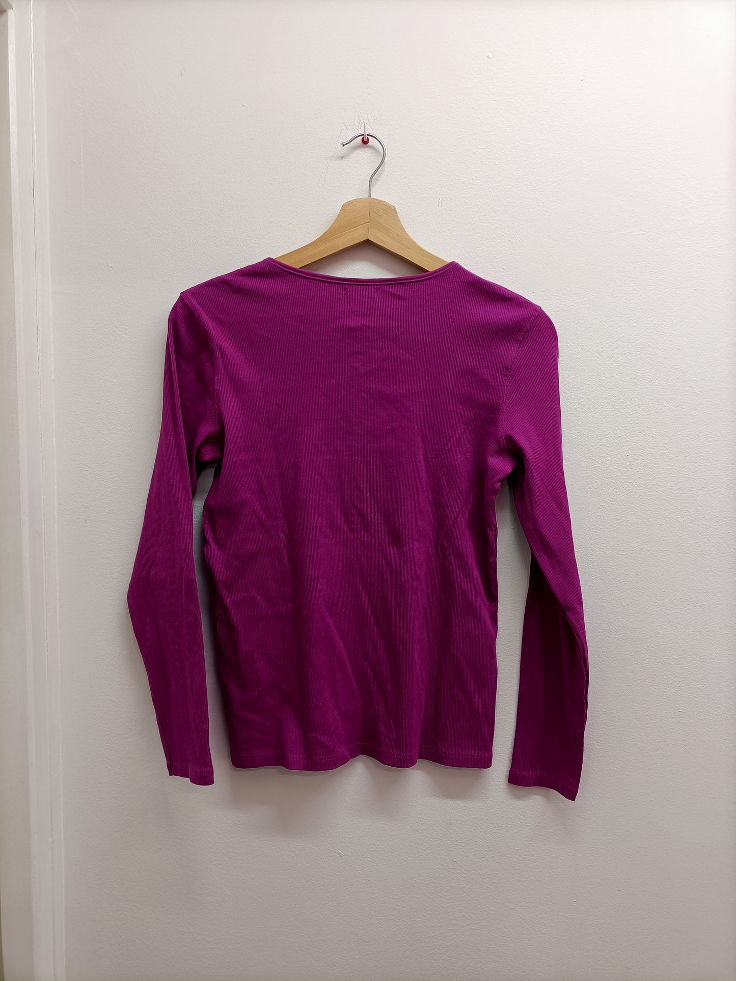 T-shirt manches longues Gémo fuchsia Taille L