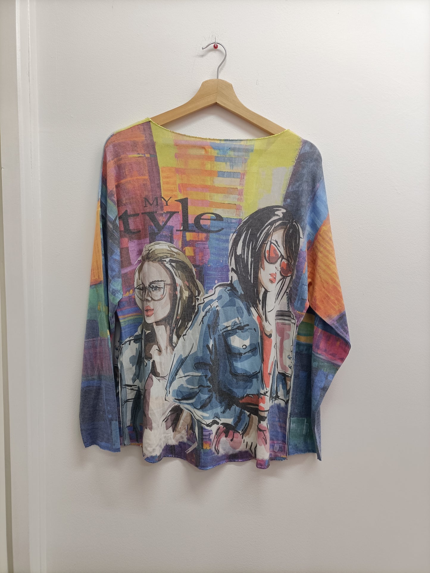 Pull fin fantaisie Taille L