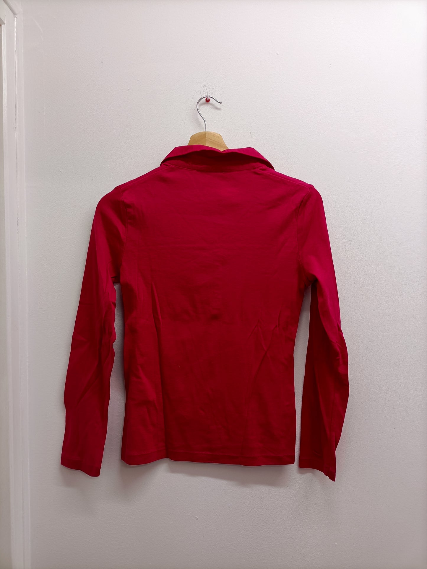 Polo manches longues Zamba fuchsia Taille S