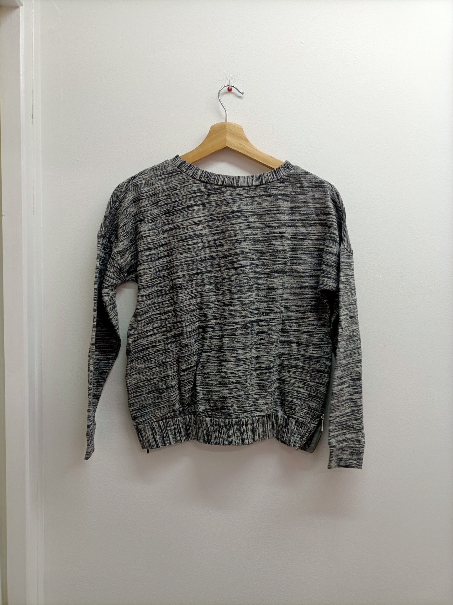 Sweat Kiabi gris chiné Taille S