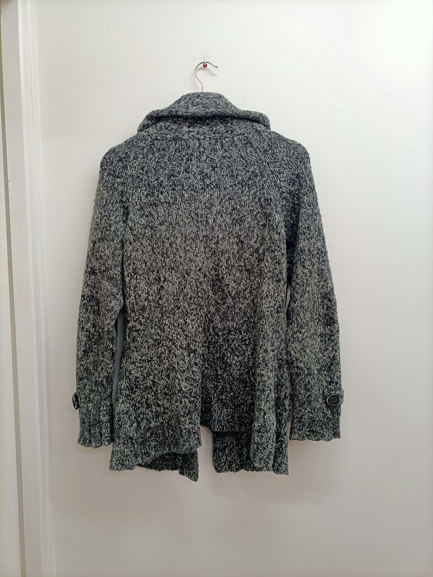 Gilet en maille In Extenso gris chiné Taille L