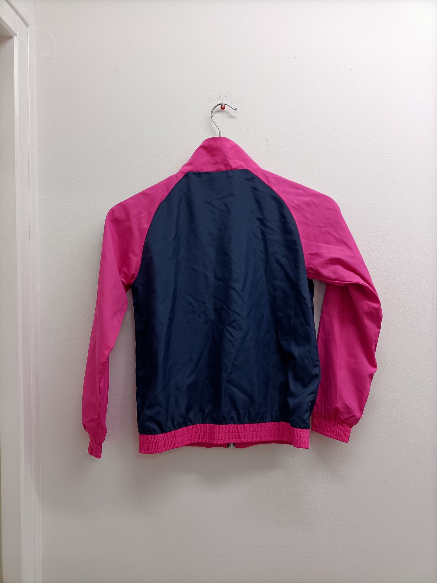 Veste de jogging rose er bleue marine Taille 8 Ans