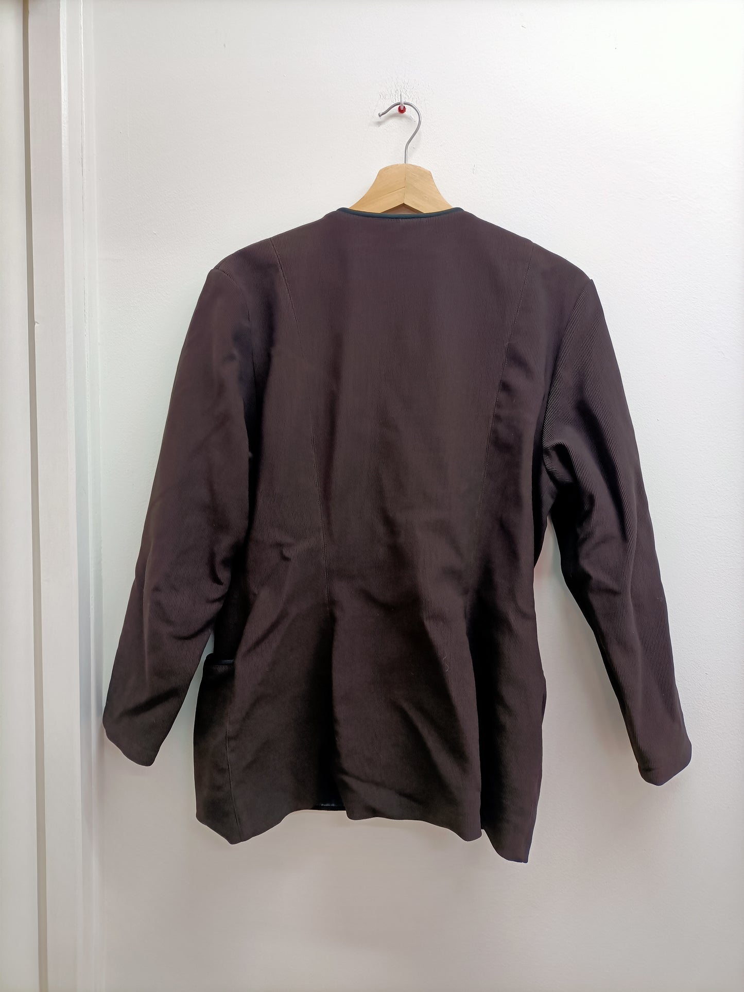 Veste côtelée marron Taille L