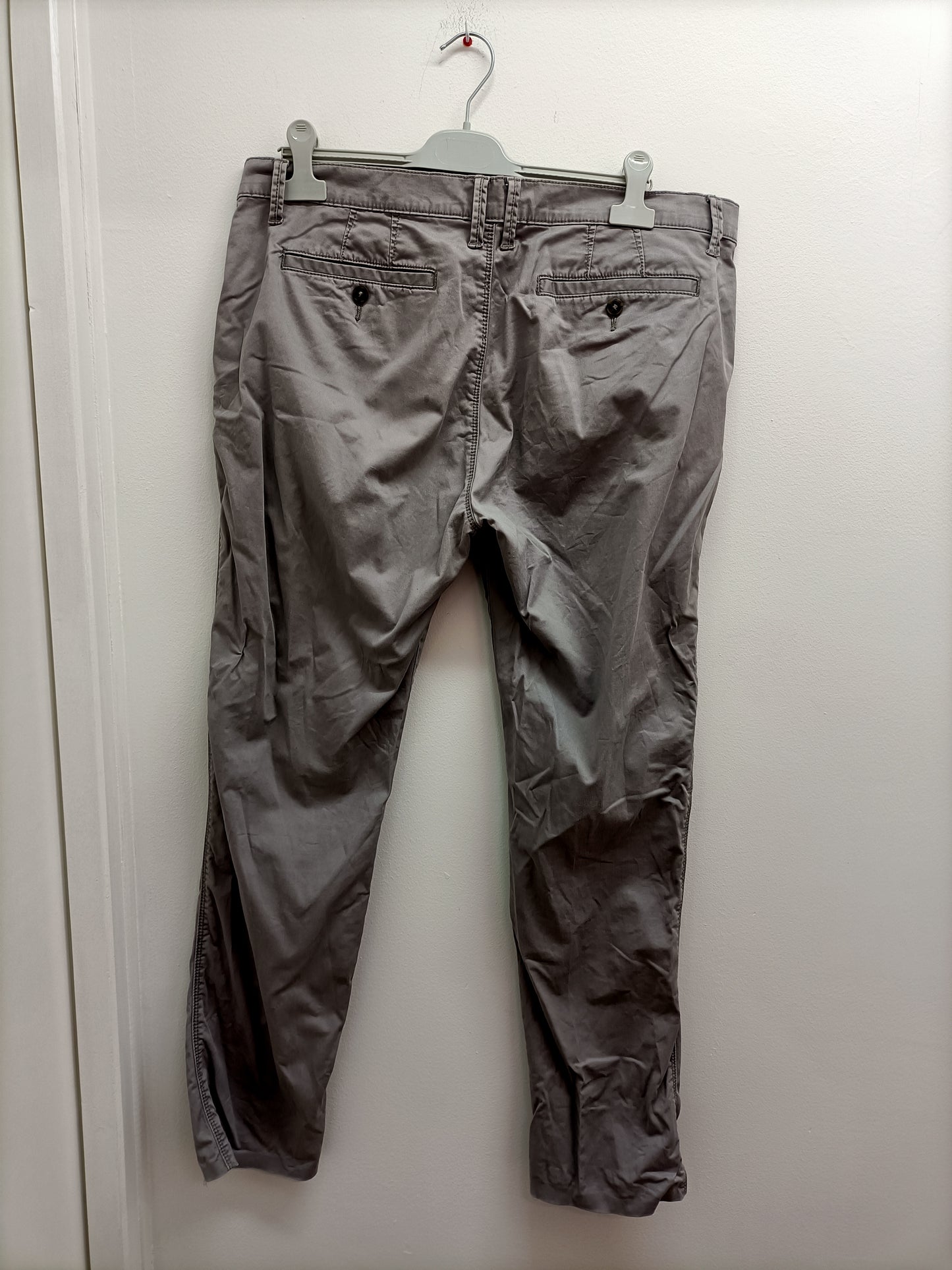 Pantalon Kiabi slim fit gris clair Taille 46