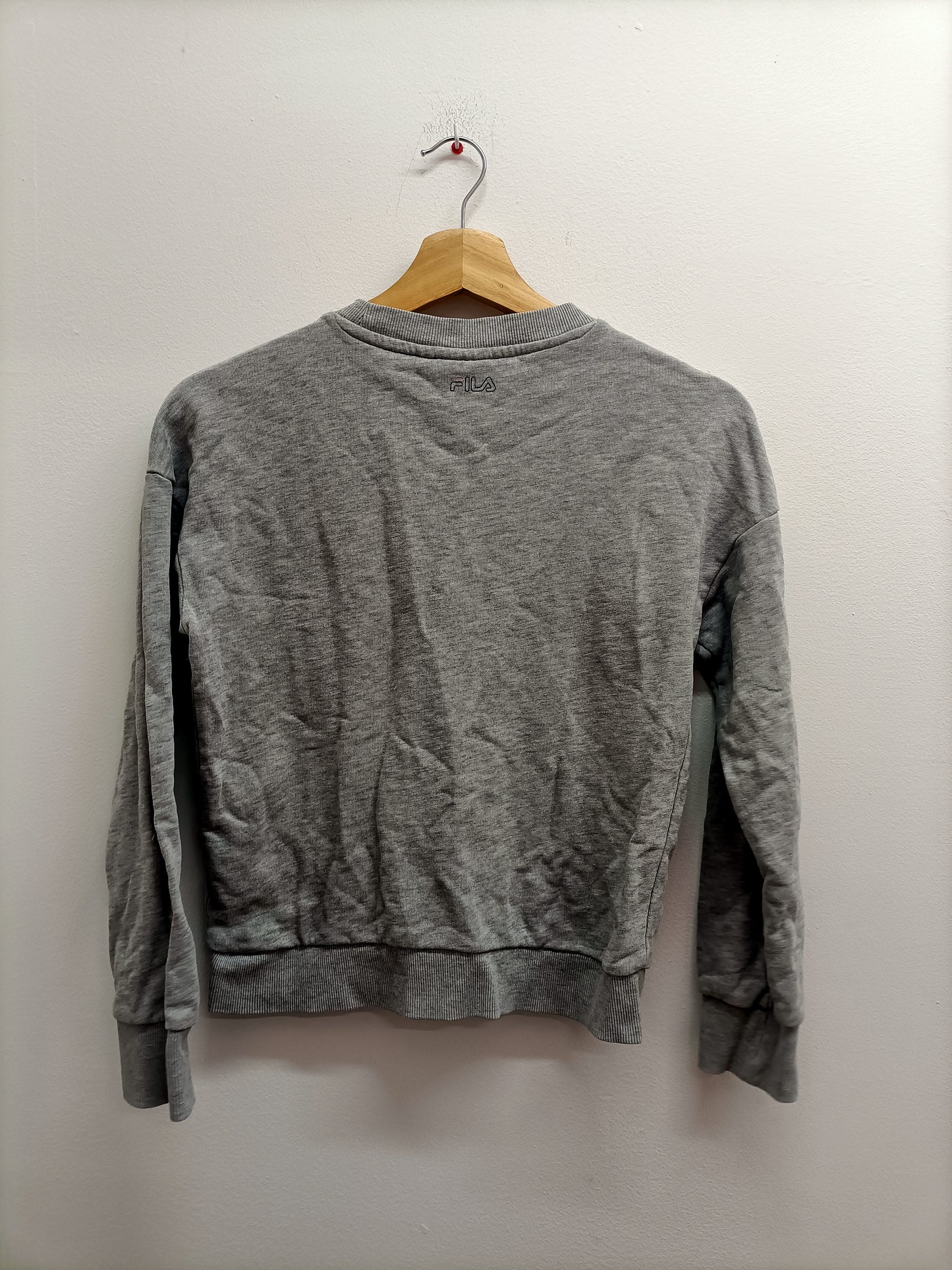 Sweat Fila Gris clair avec Impression Taille XS (14 Ans)