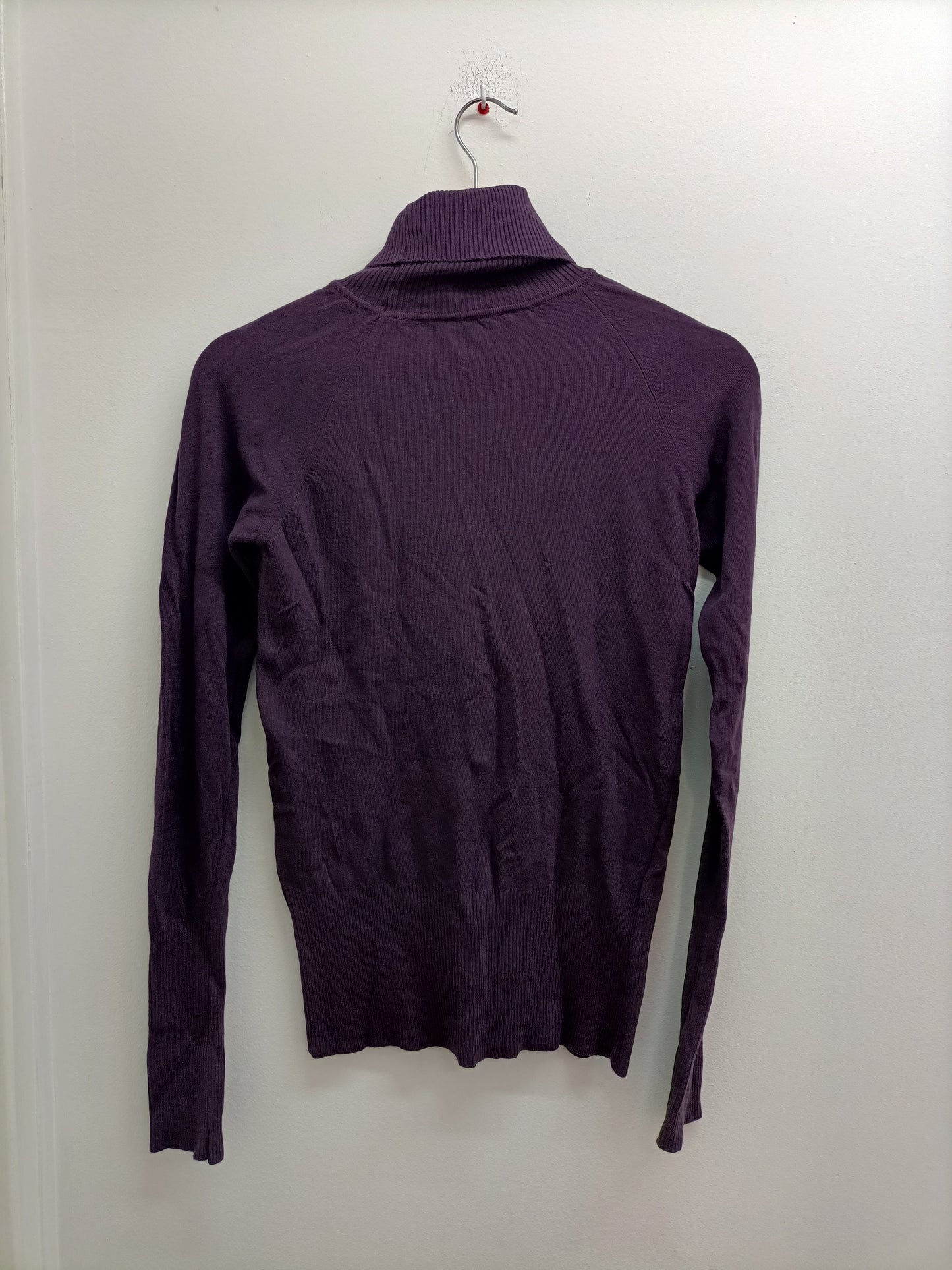 Pull fin avec col Patrice Bréal prune Taille L
