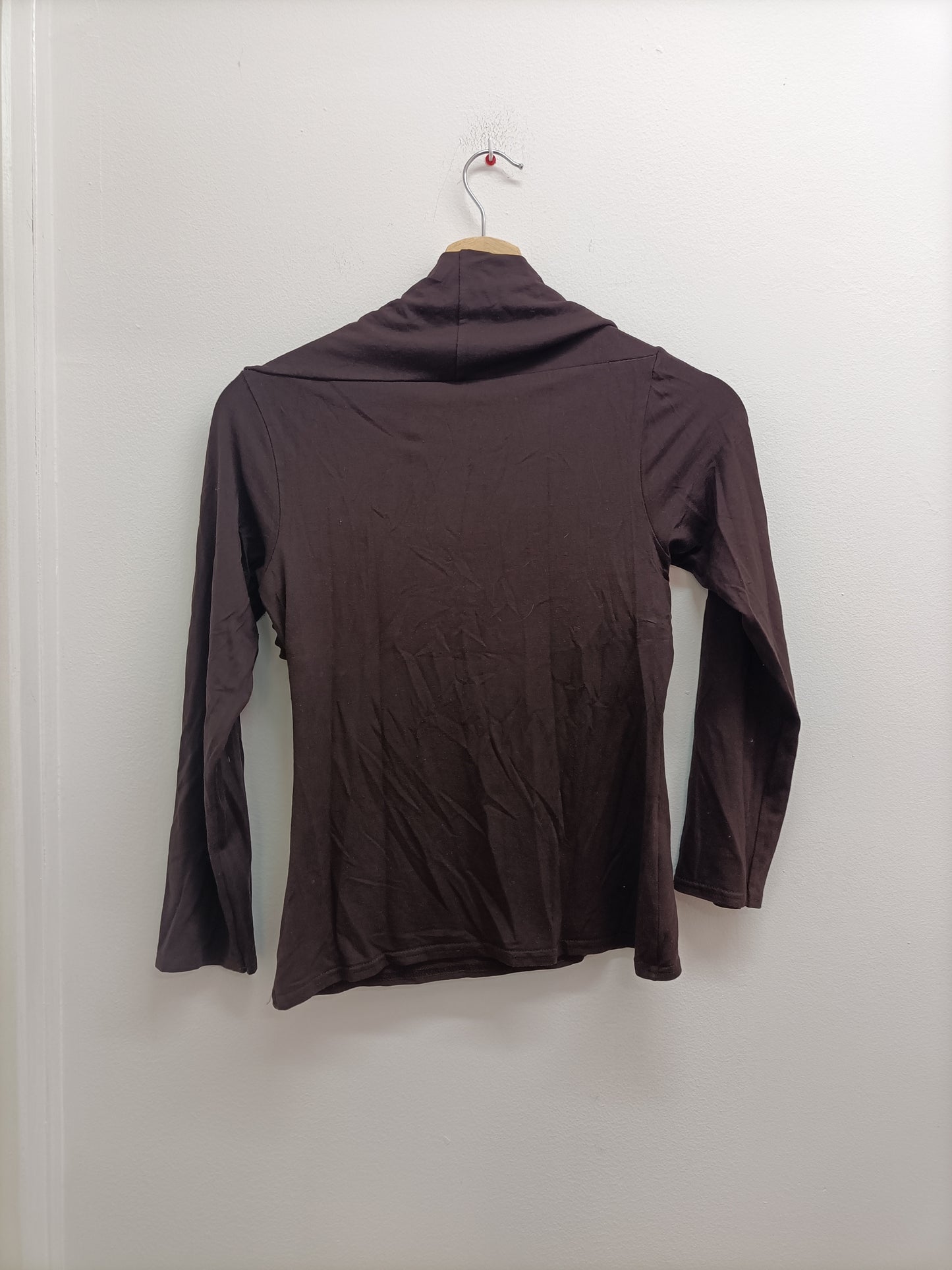 Tunique marron manches 3/4 Taille S