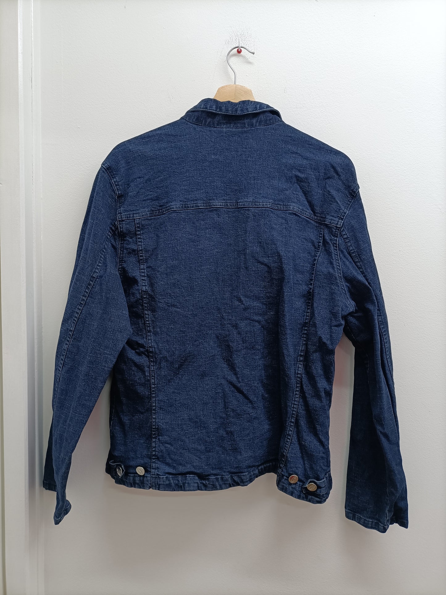 Veste en jeans STK bleue marine Taille XL