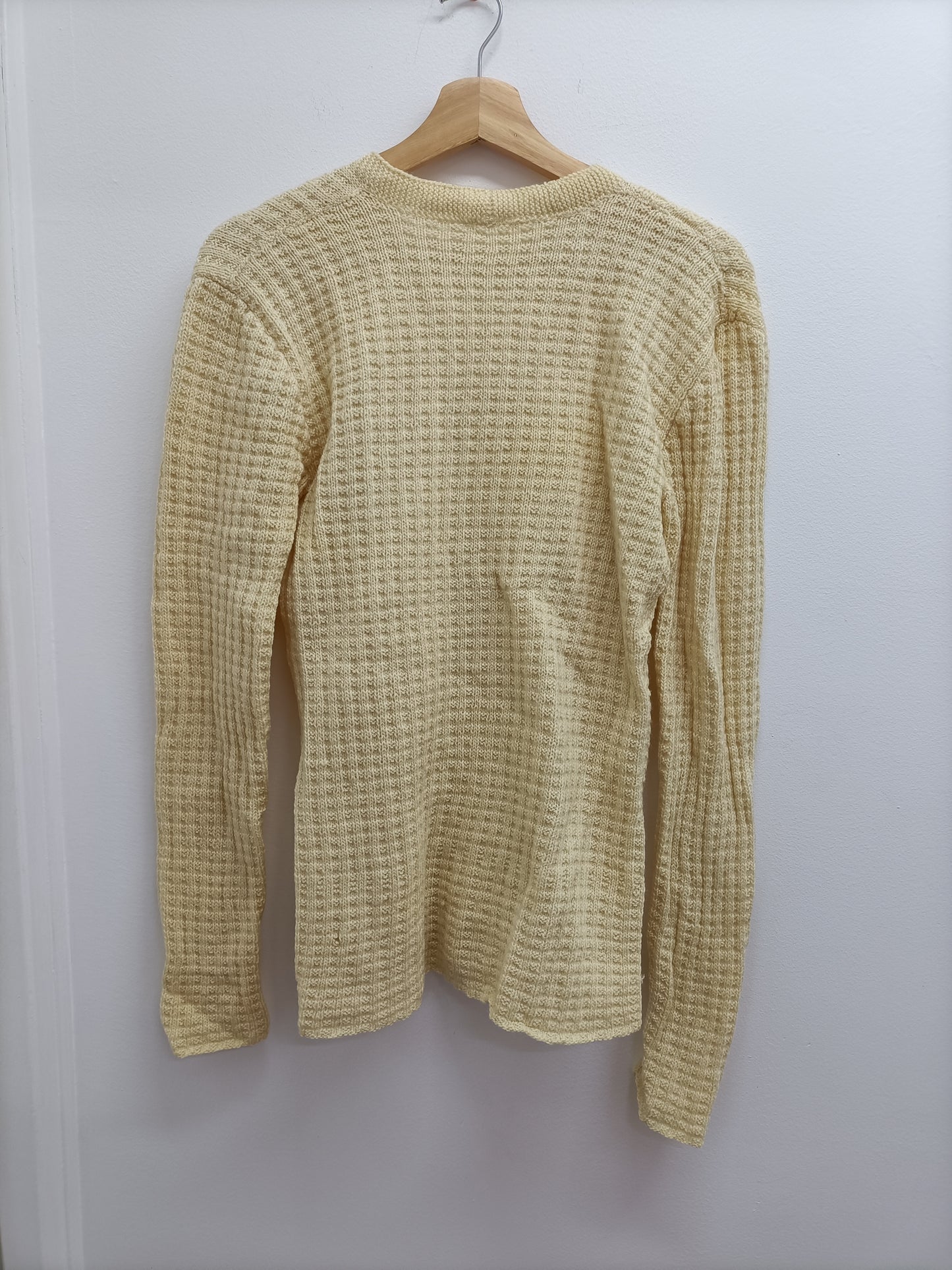 Gilet en mailles blanc cassé Taille M