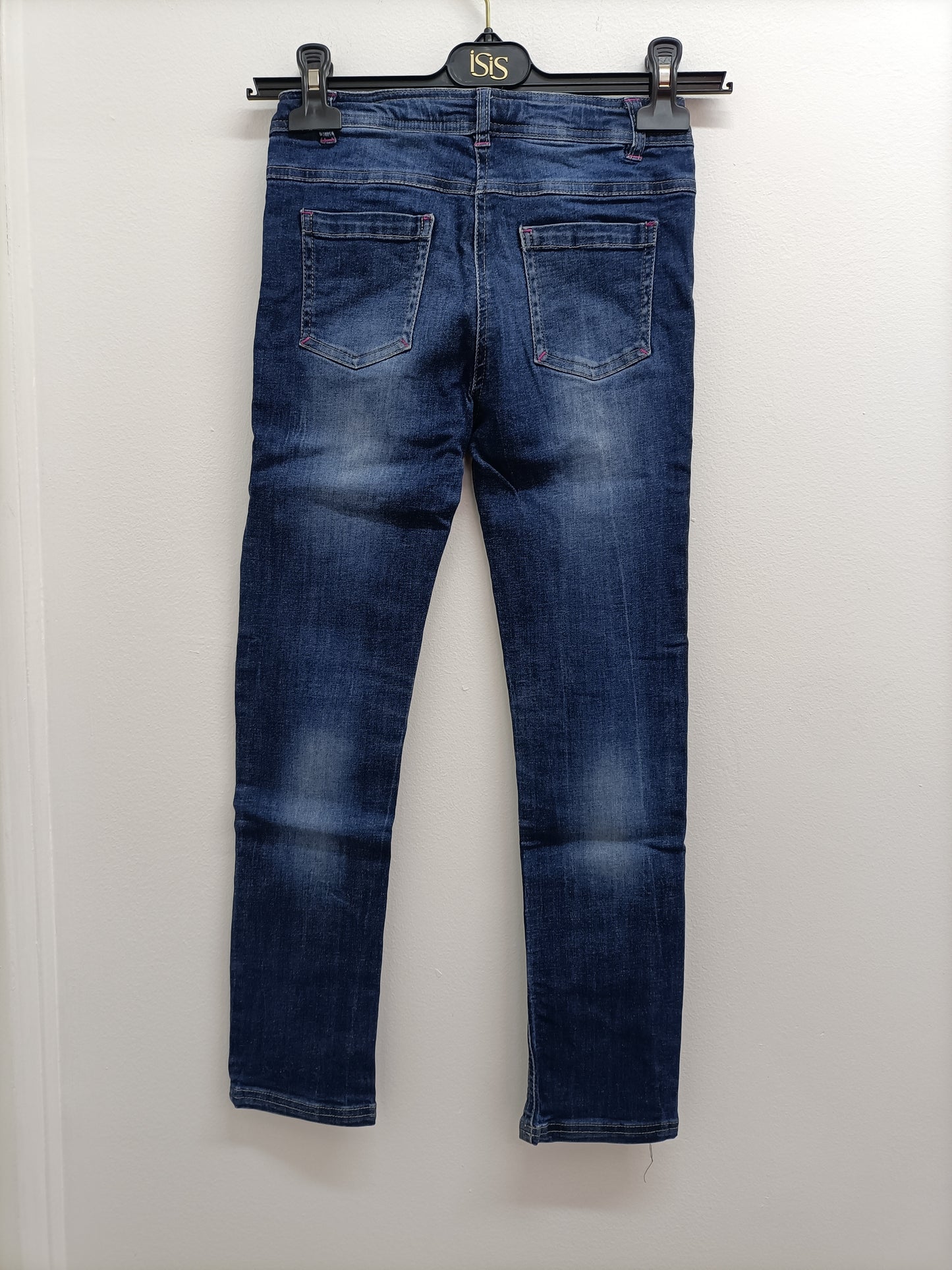 Jeans Gémo Kids bleu délavé Taille 10 Ans