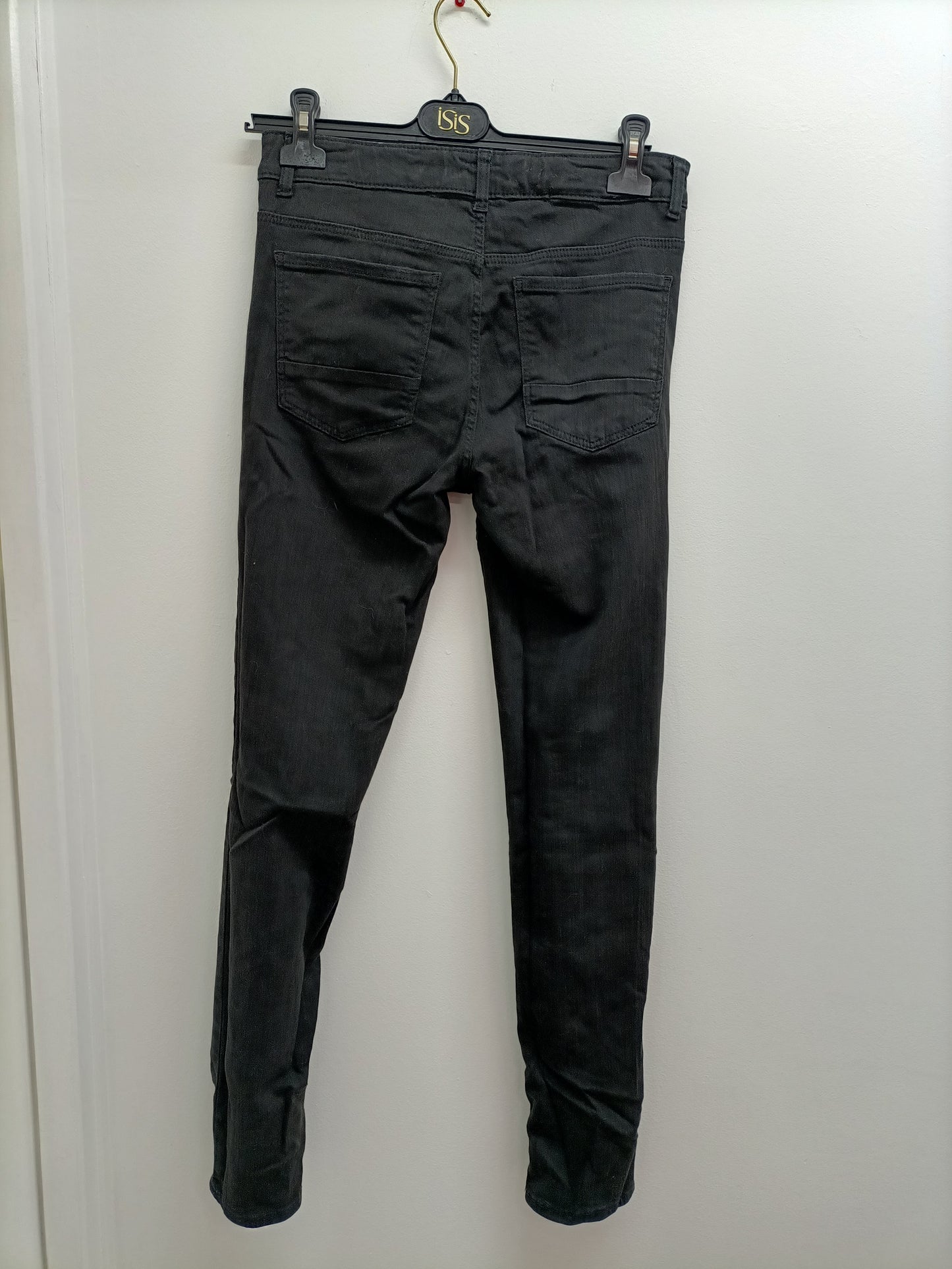 Jeans Kiabi skinny fit noir Taille XS (14 Ans)