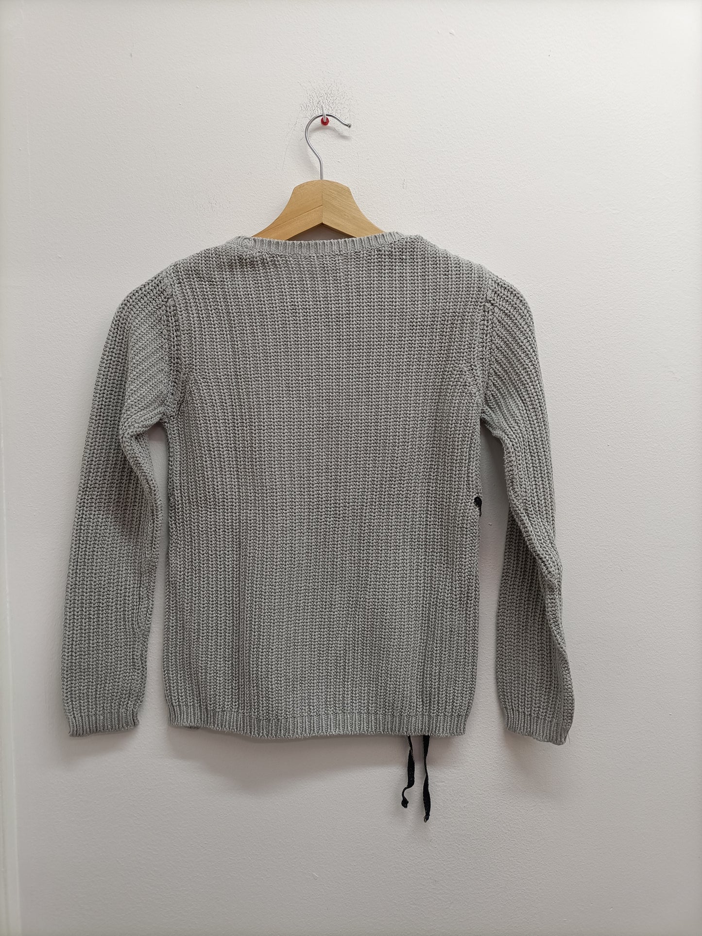 Pull en mailles Kiabi gris Taille 10 Ans