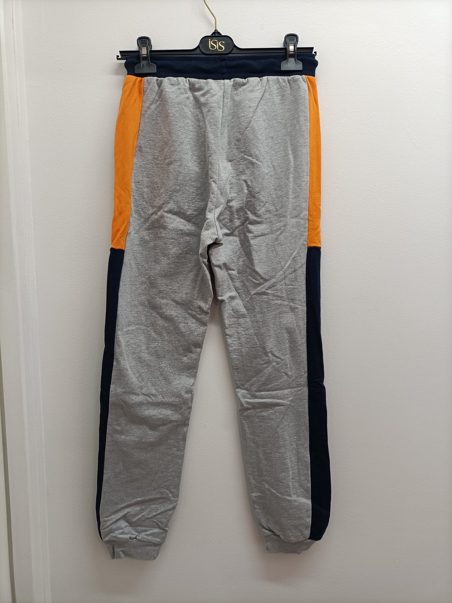 Jogging Freegun gris, bleu marine et orange Taille 12/14 Ans