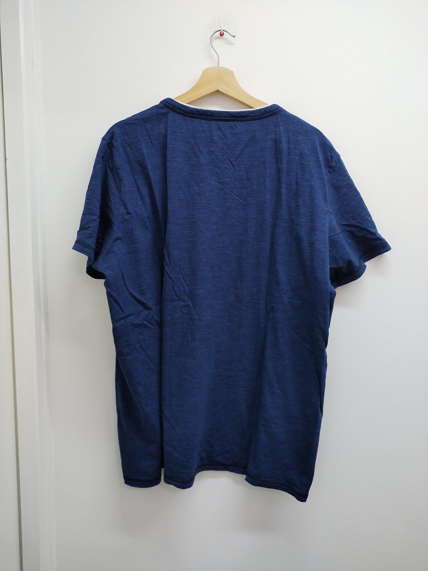 T-shirt Jean Pascale bleu chiné Taille 3XL