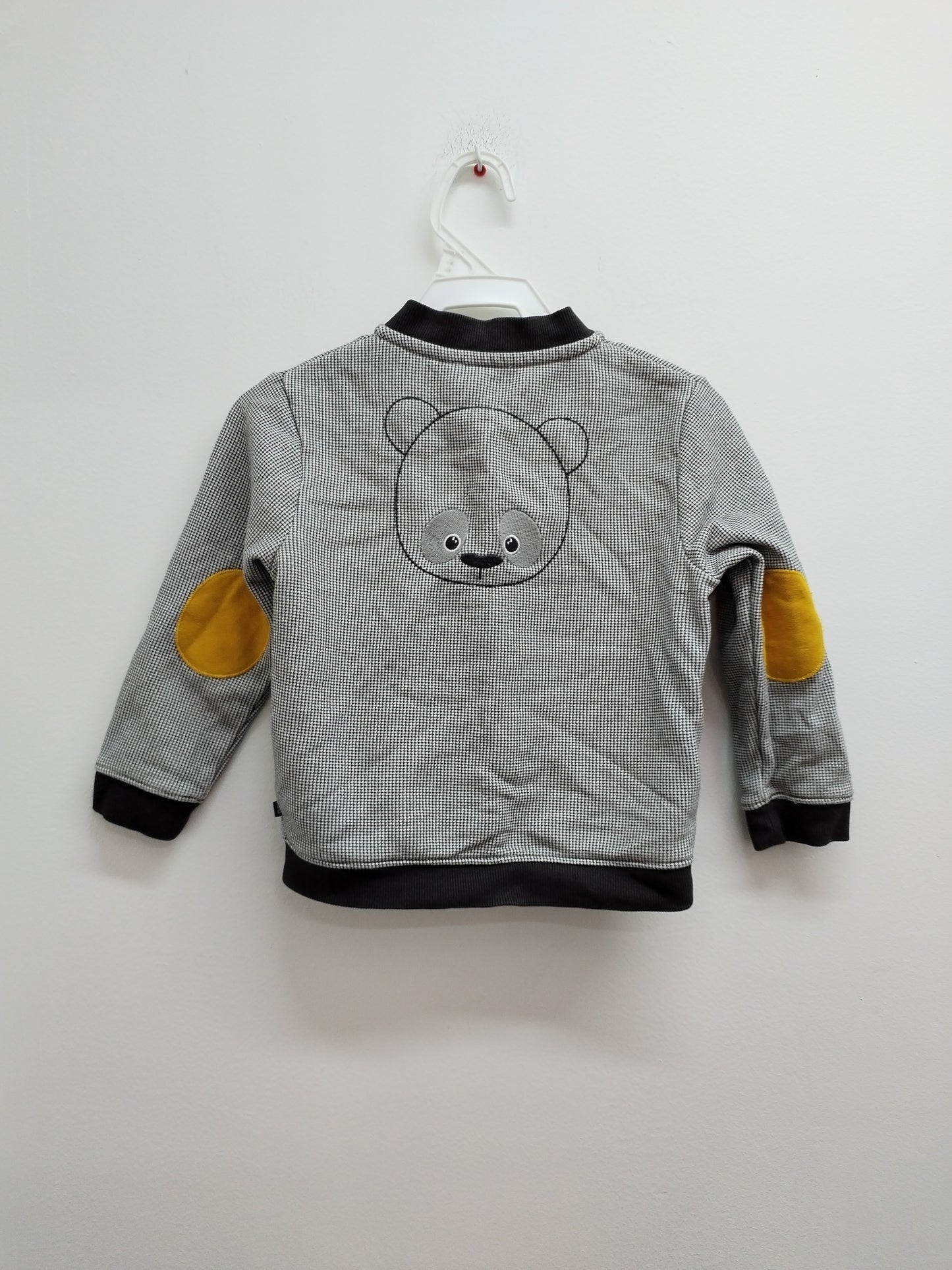 Veste zippée Obaïbi motifs "pied de poule" Taille 3 Ans