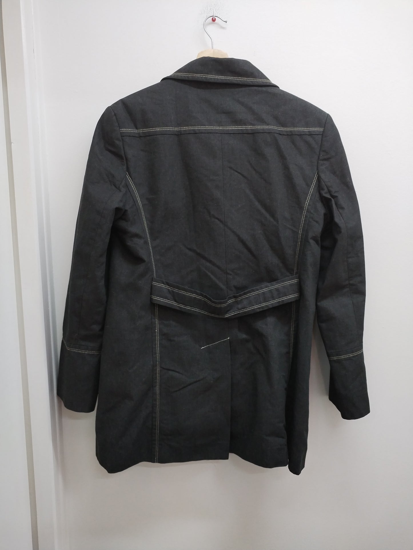 Manteau mi-saison Chassé Croisé gris anthracite Taille 42