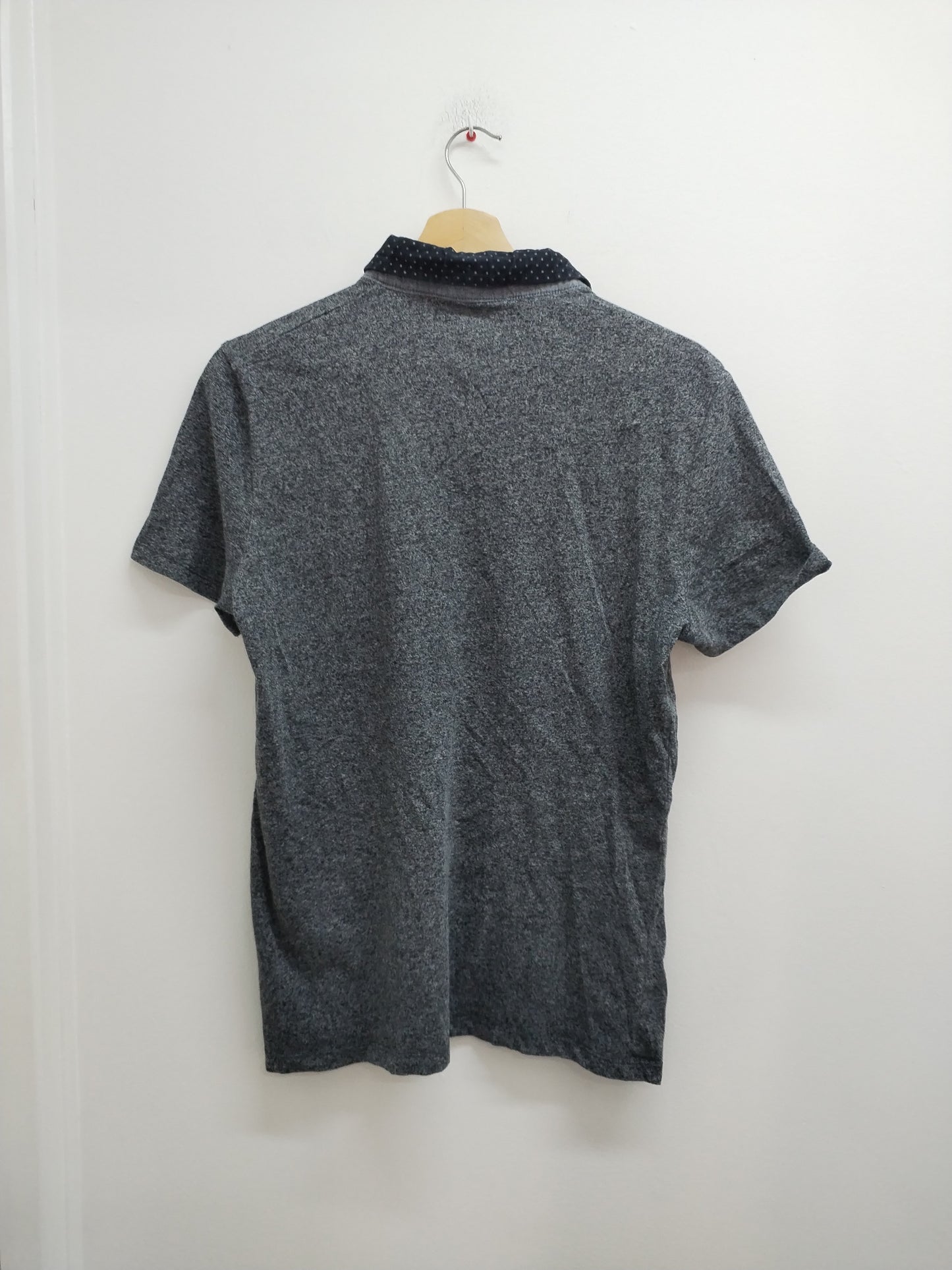 Polo Gémo gris chiné Taille M