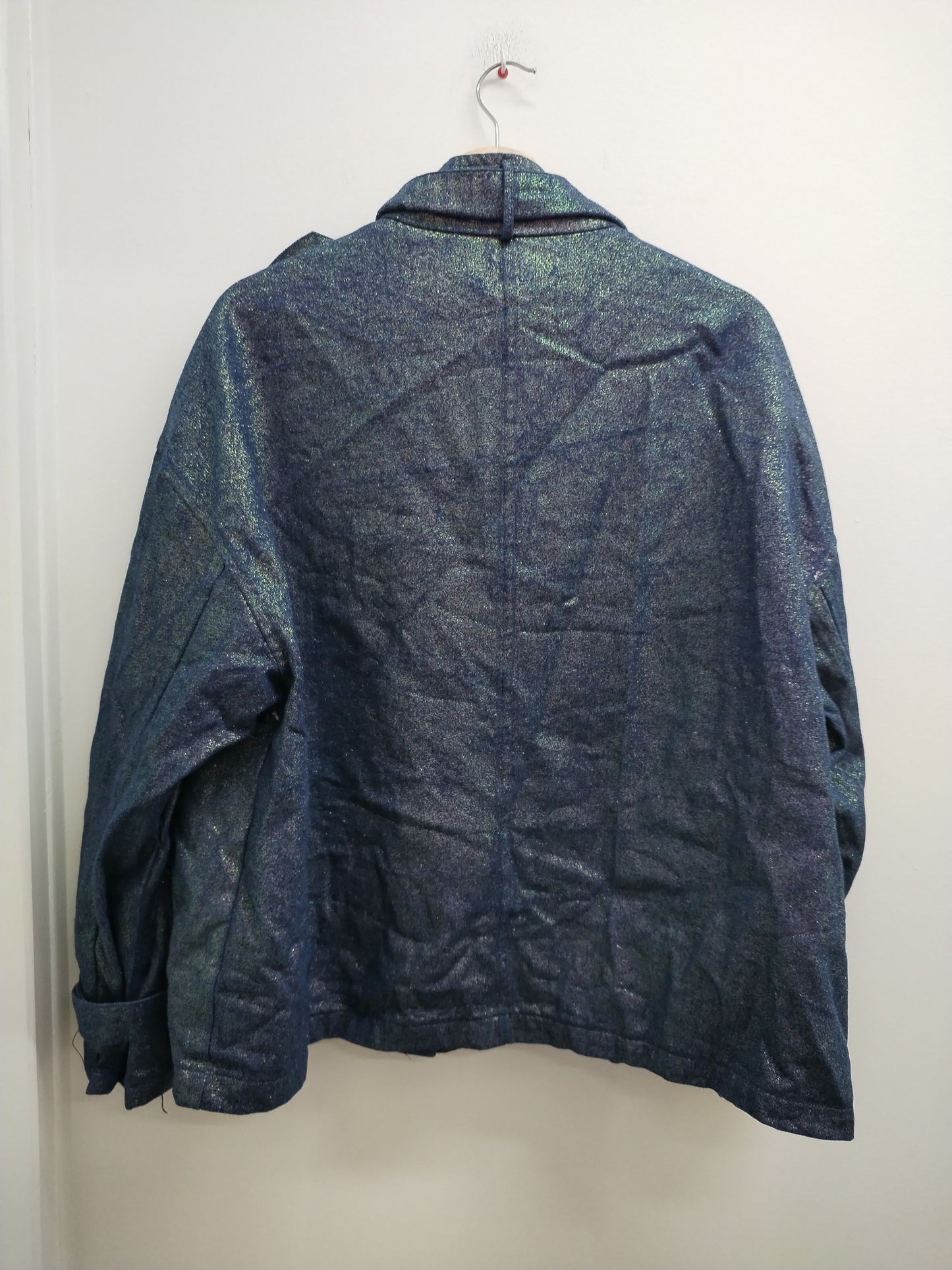Veste Kaycee bleue pailletée Taille 50