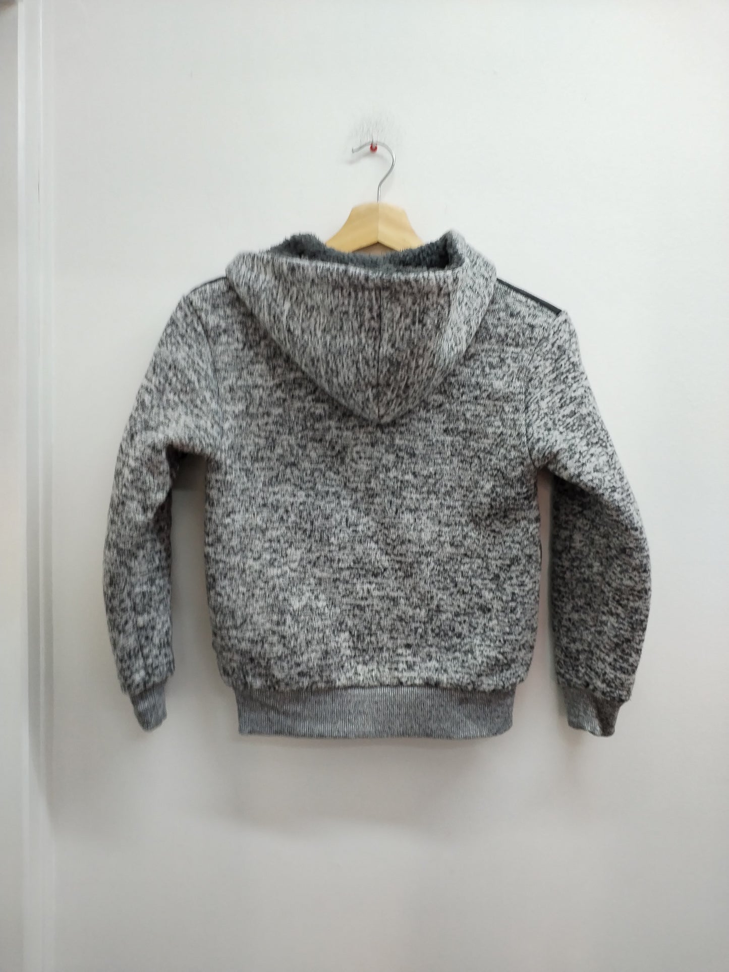 Veste doublée Shialy grise chinée Taille 10 Ans