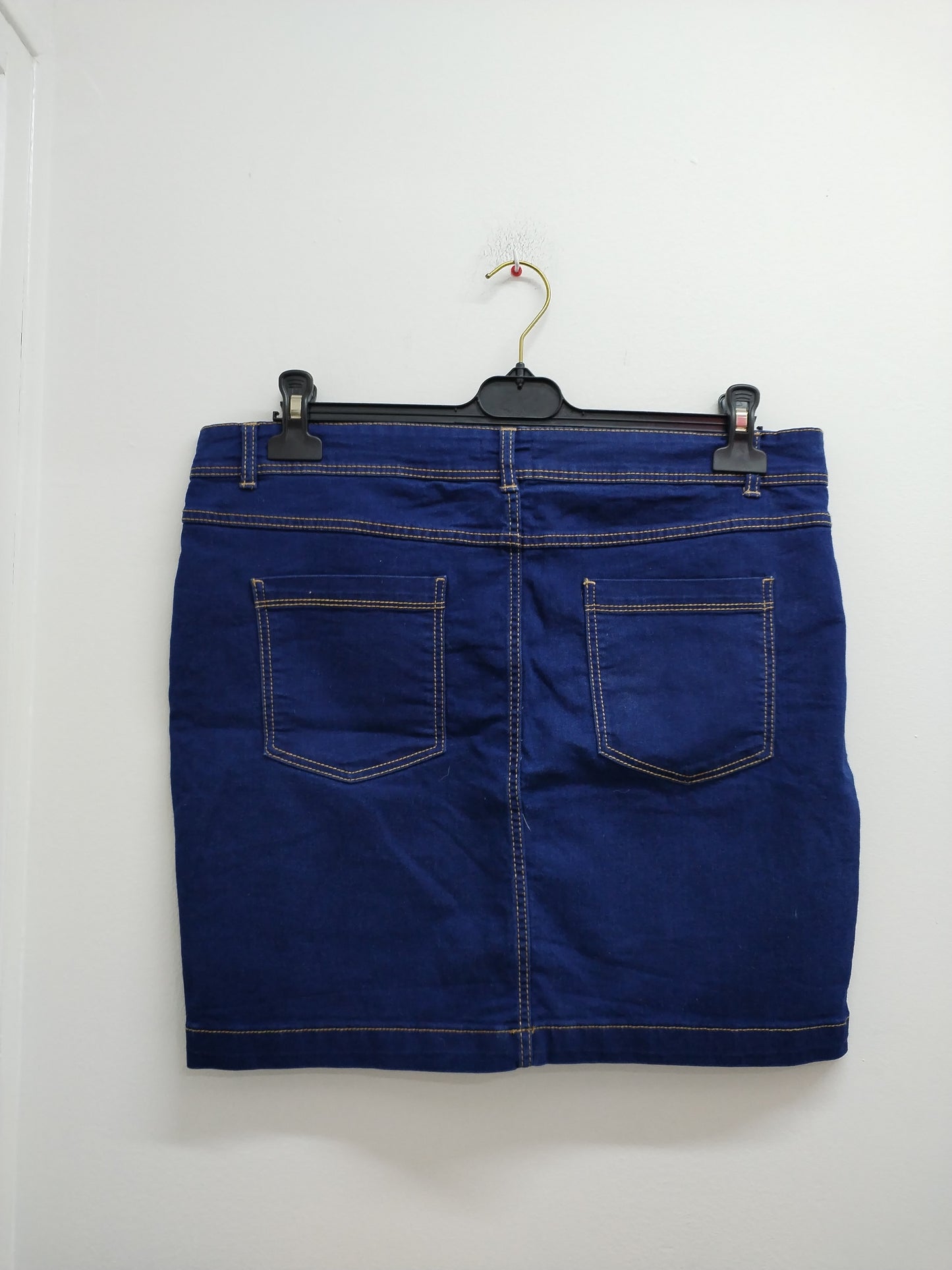 Jupe Tissaia bleue jeans Taille 44