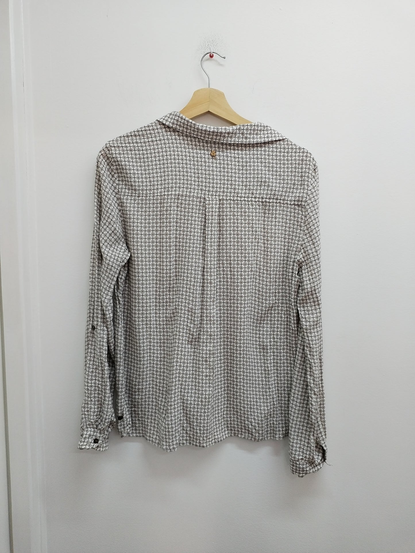 Blouse Bonobo blanche à motifs Taille L