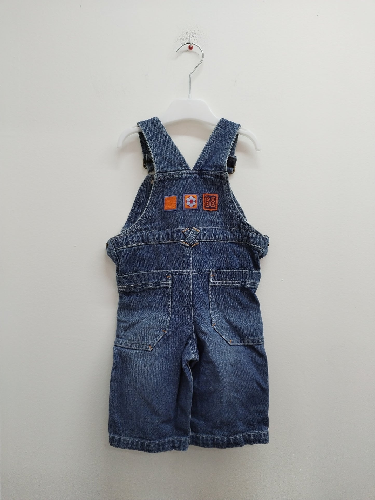 Salopette en jeans In Extenso bleue Taille 9 Mois