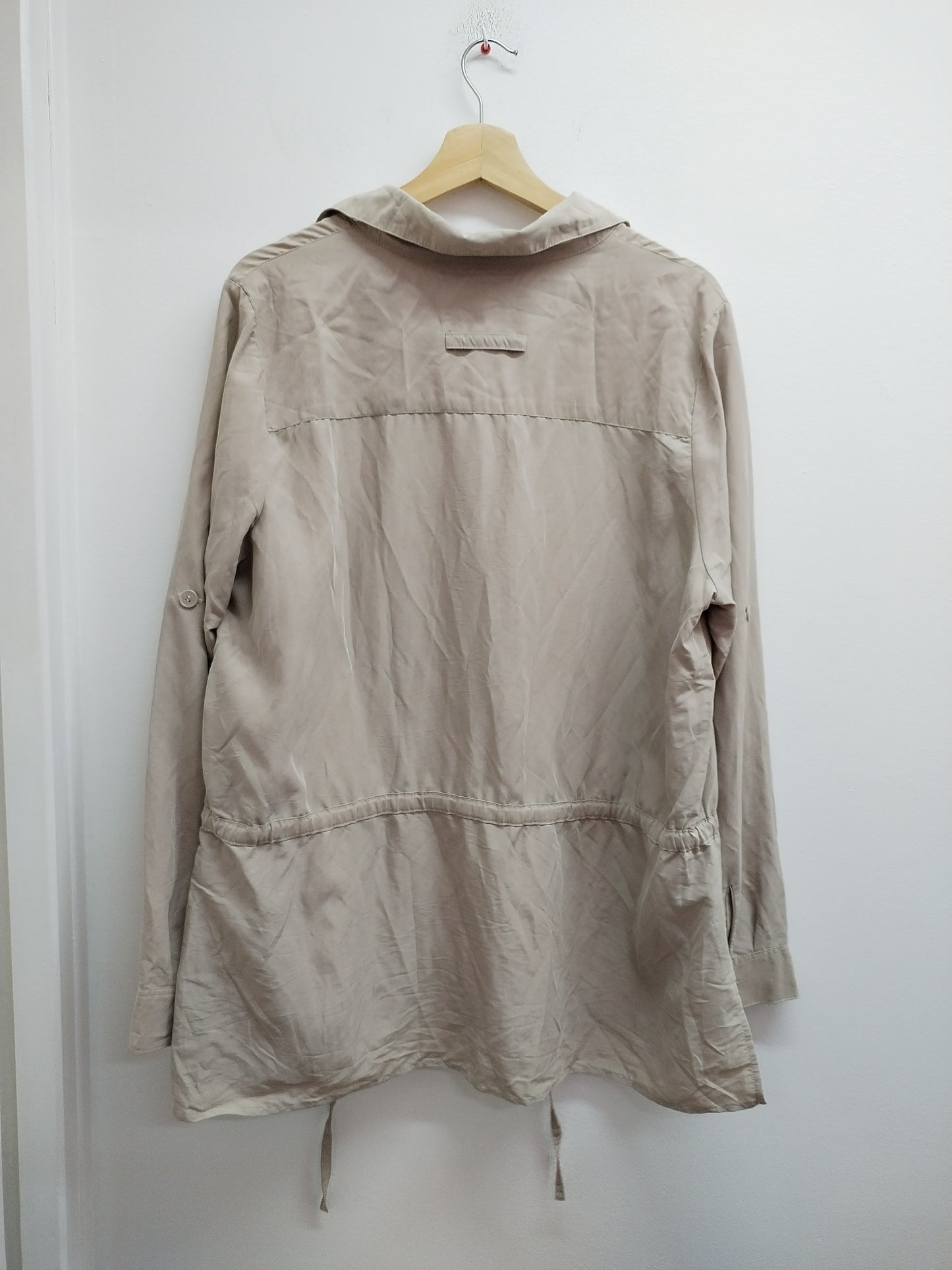 Blouse manches longues Emma Pernelle beige foncé Taille 46