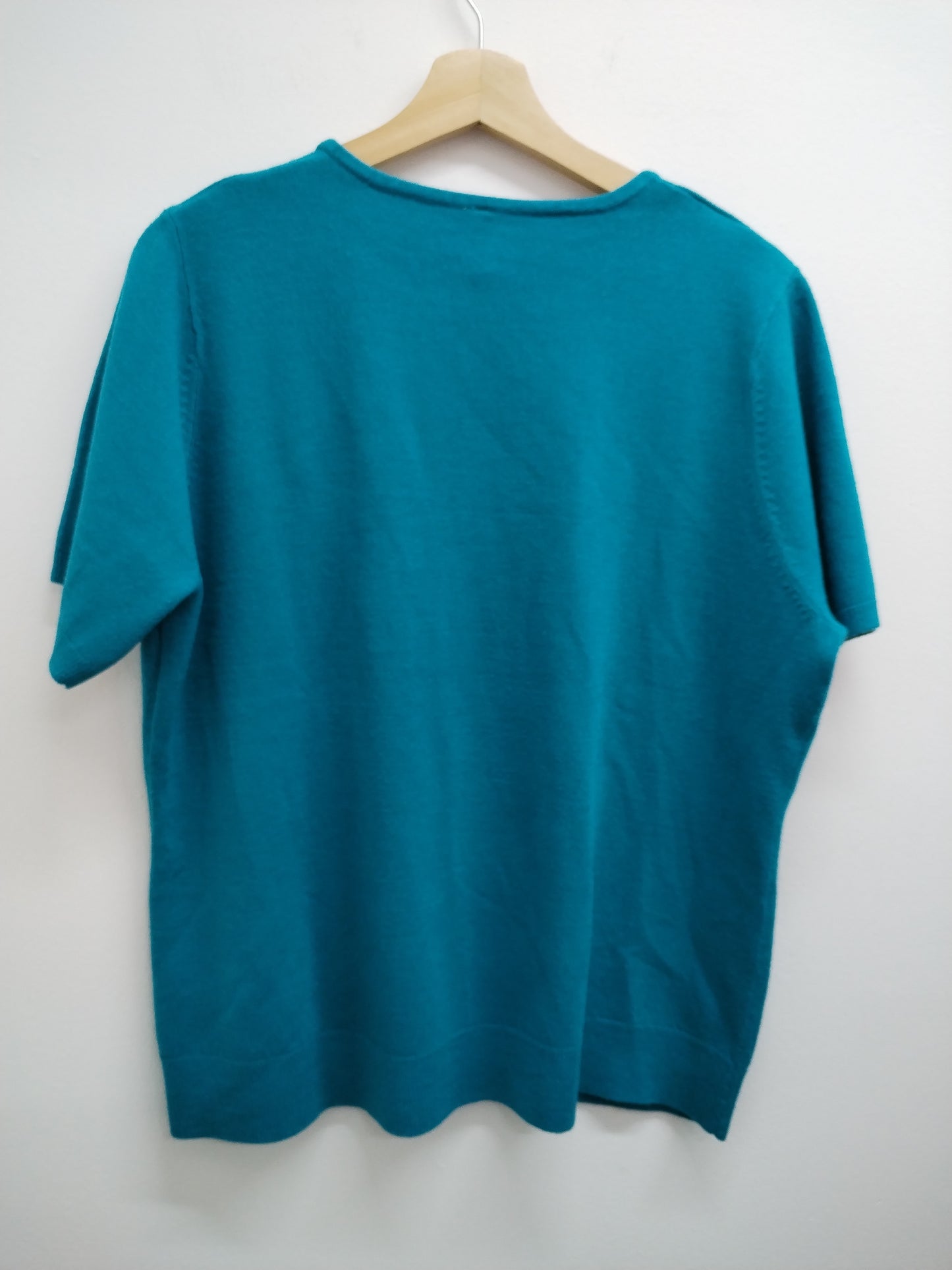 Pull manches courtes Bhs bleu Taille 48