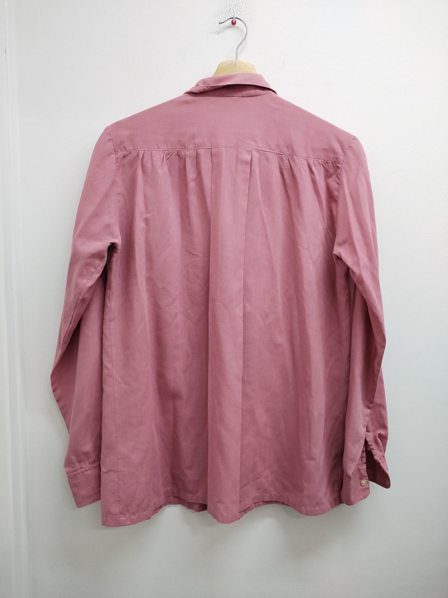 Chemise manches longues Desafinad vieux rose Taille L